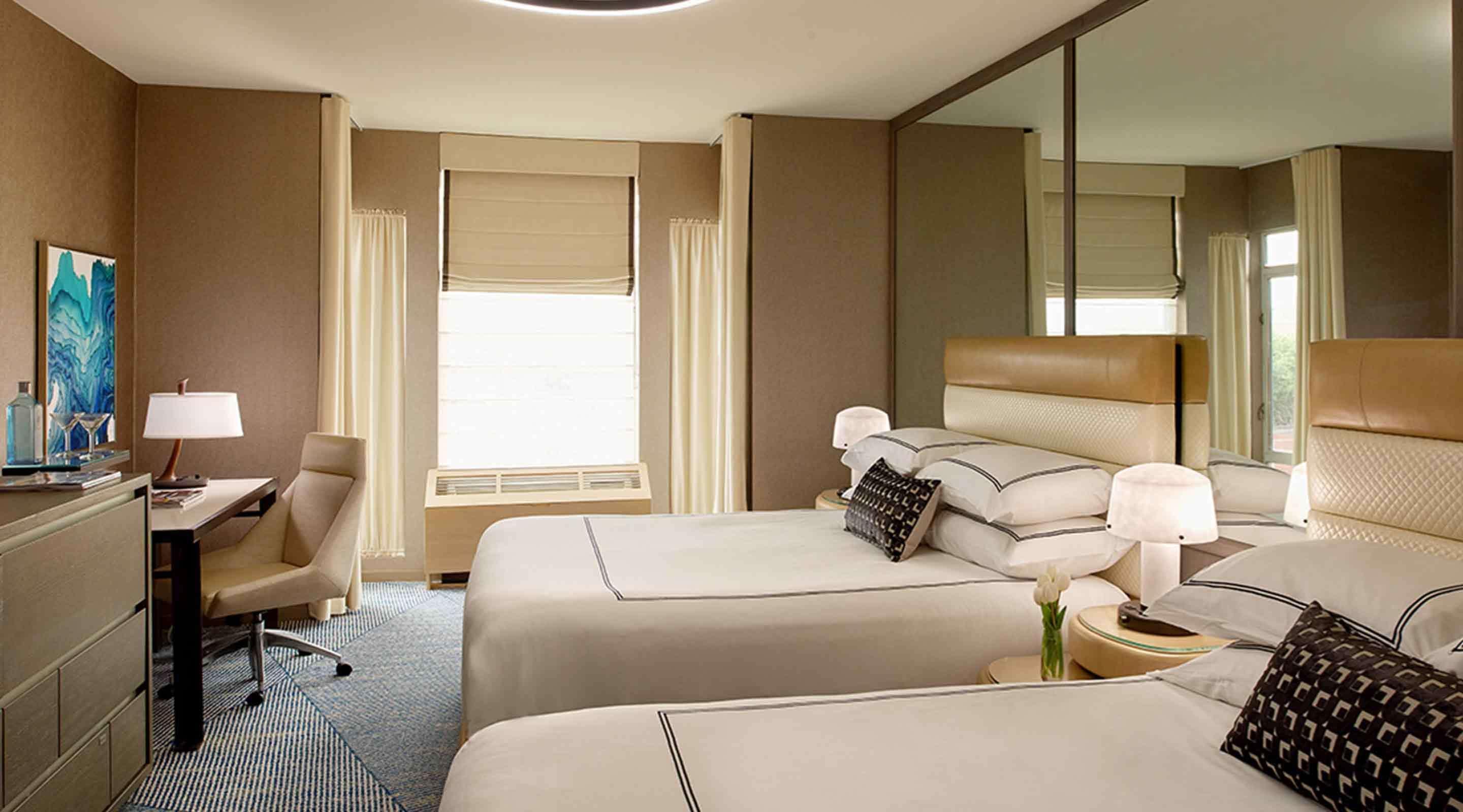 Double Two Queen Beds