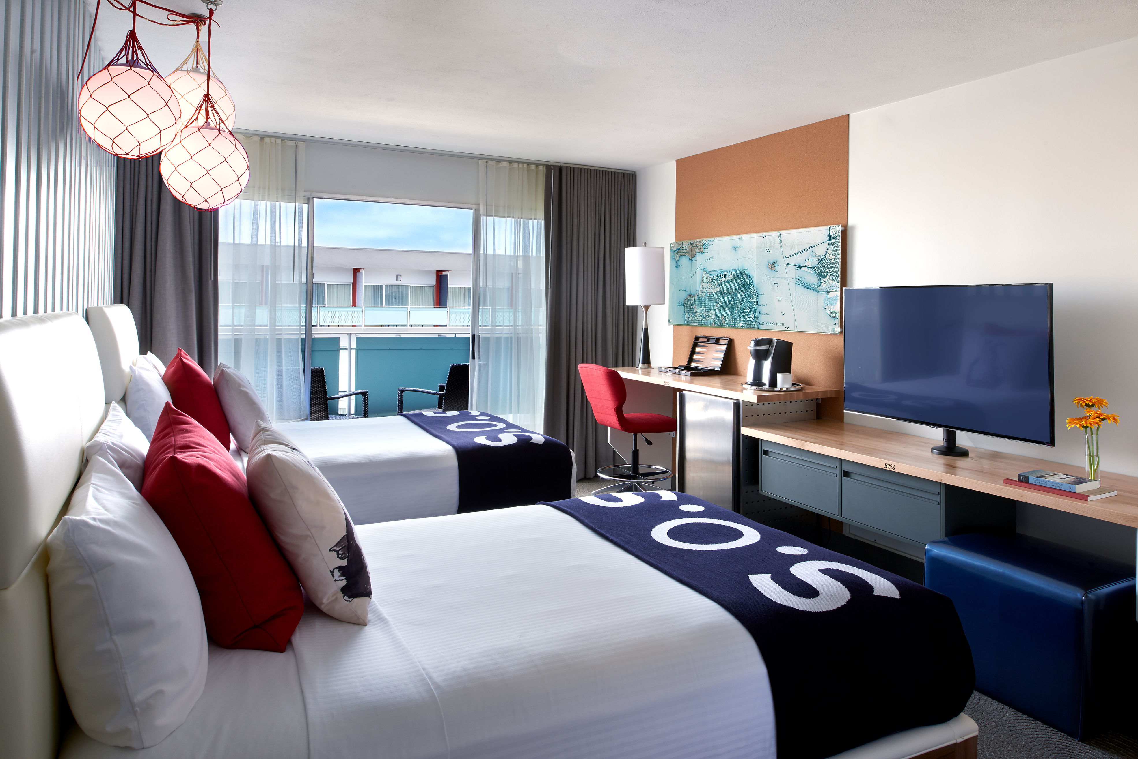 Double Deluxe Two Double Beds