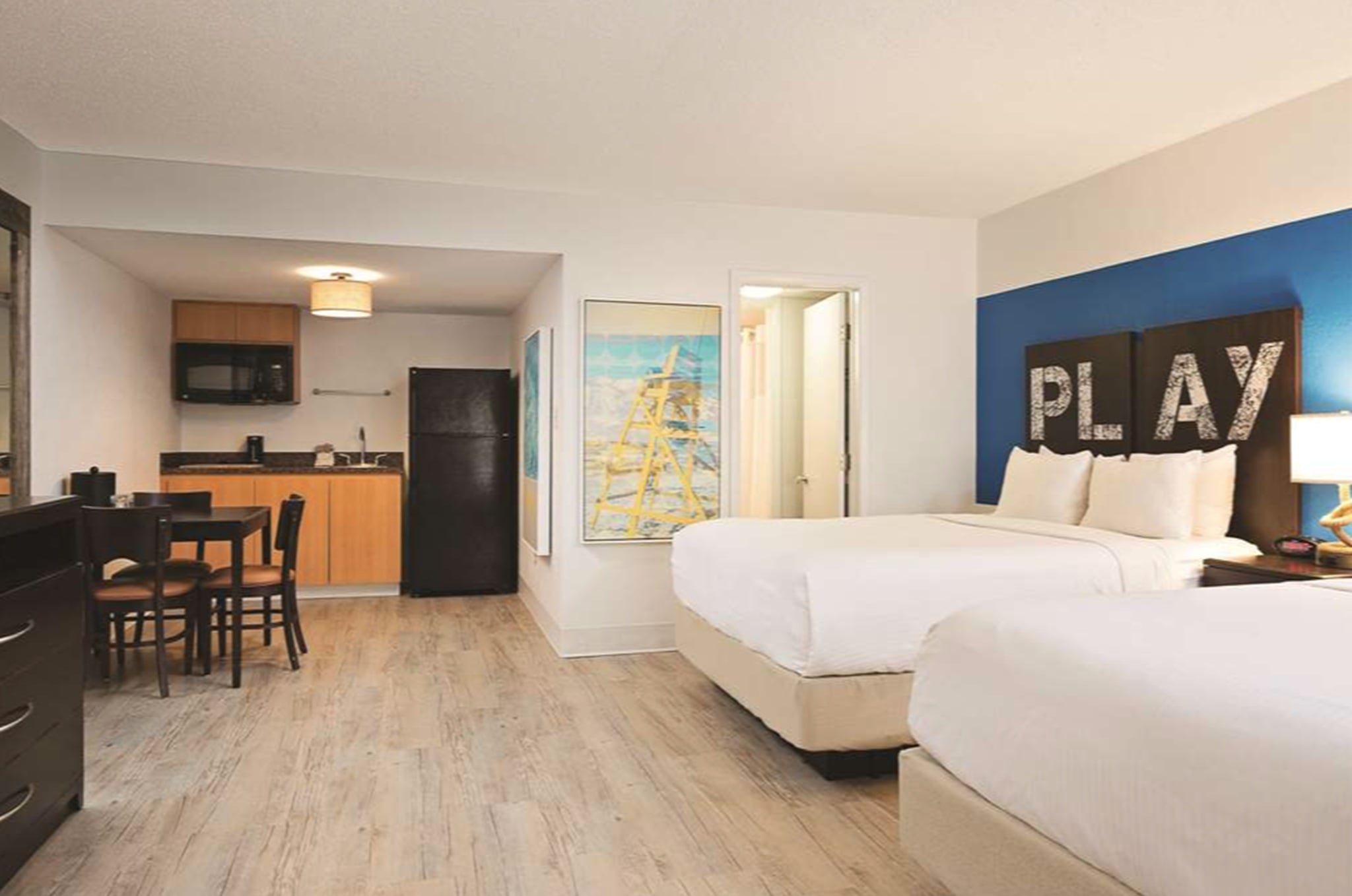 Double Two Queen Beds