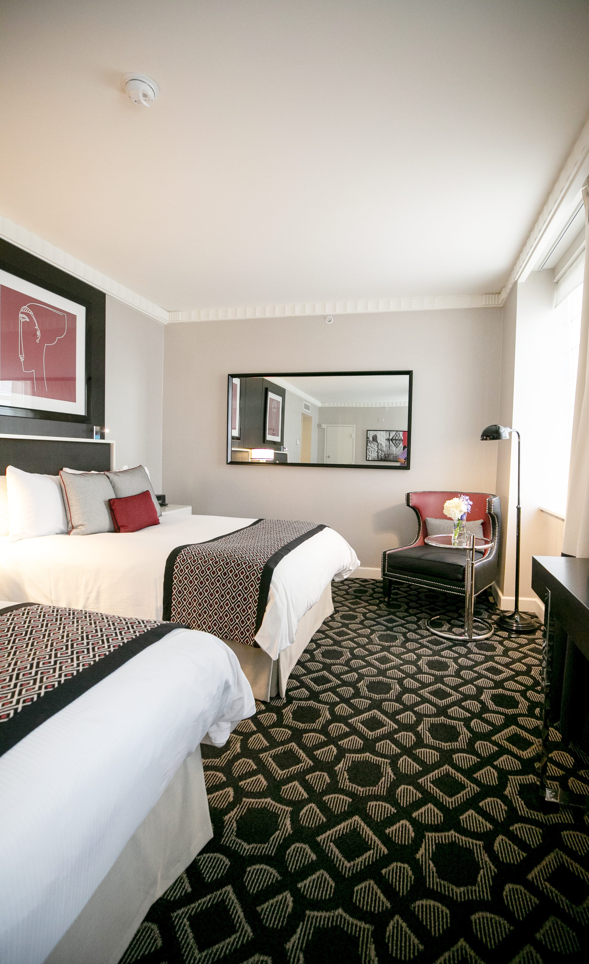 Twin Two Double Beds