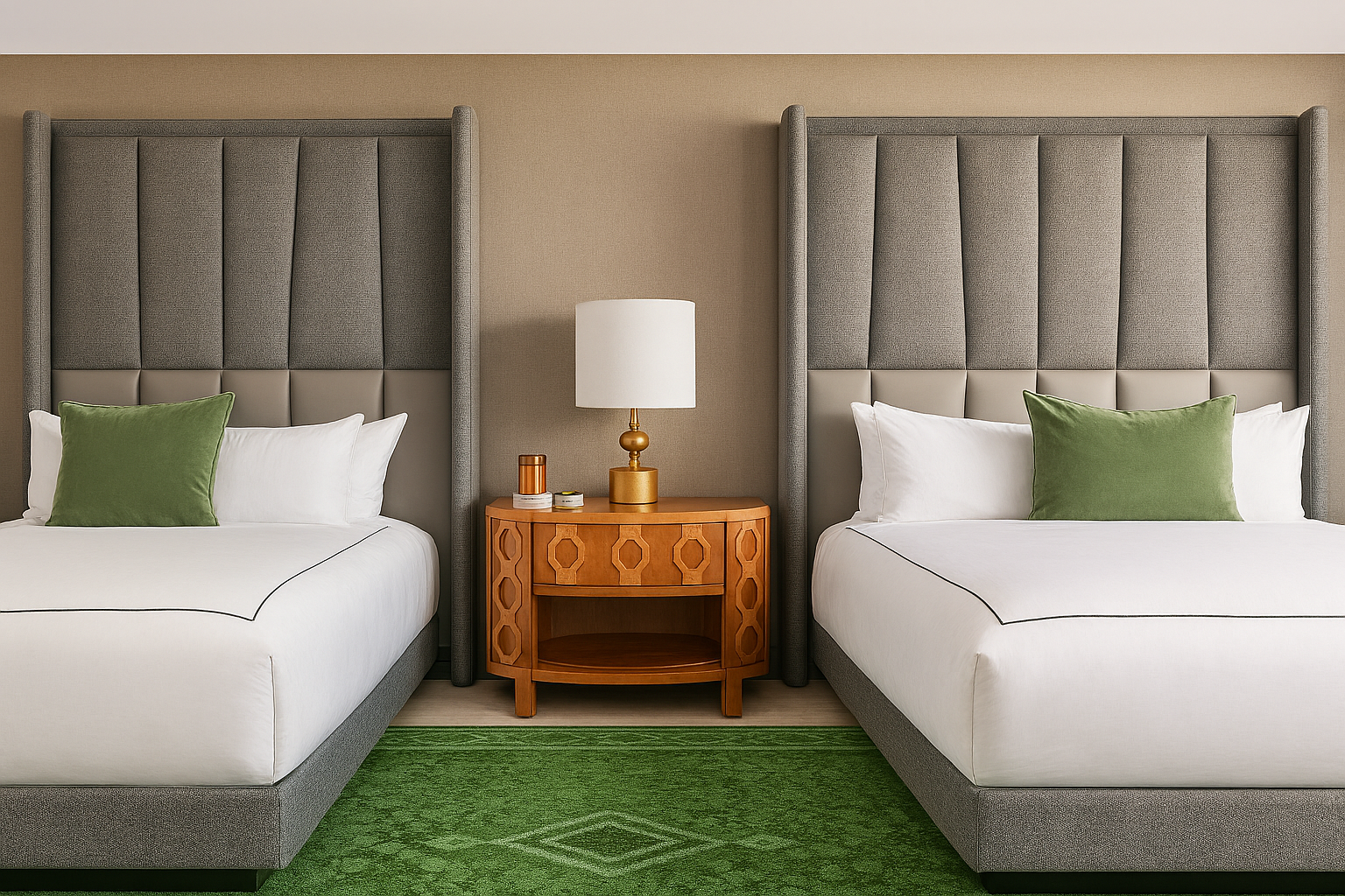 Double Two Queen Beds