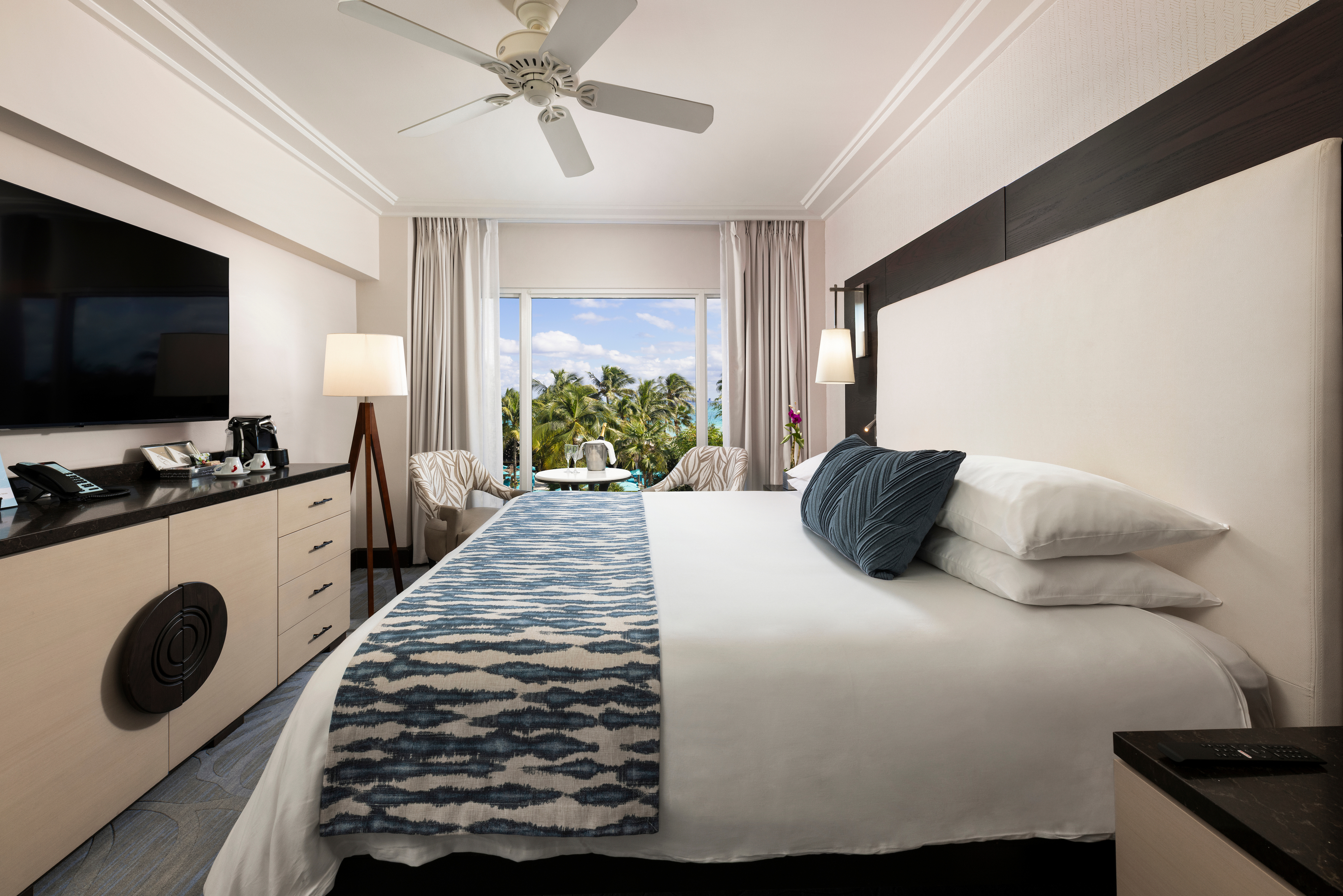 Room Partial Ocean View King Bed