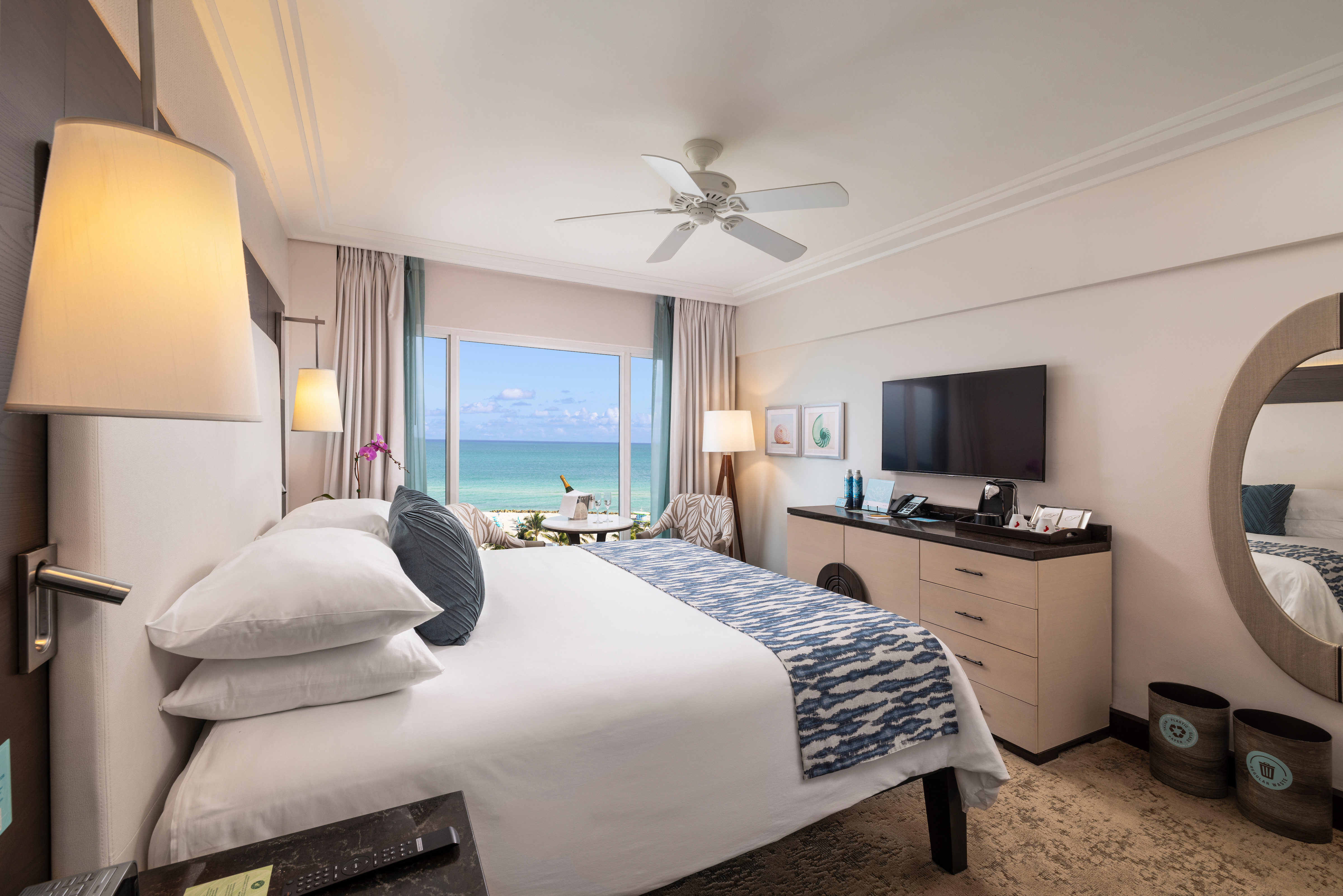 Double Ocean Front King Bed