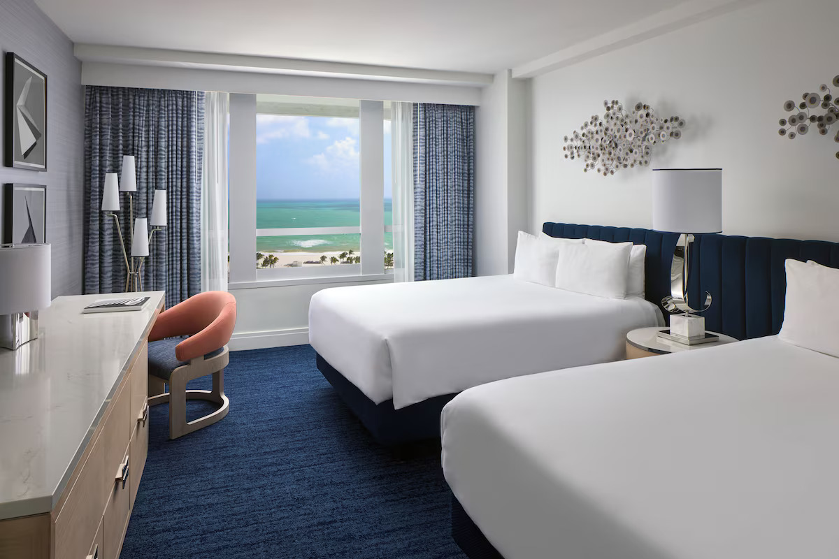 Double Ocean View Two Queen Beds