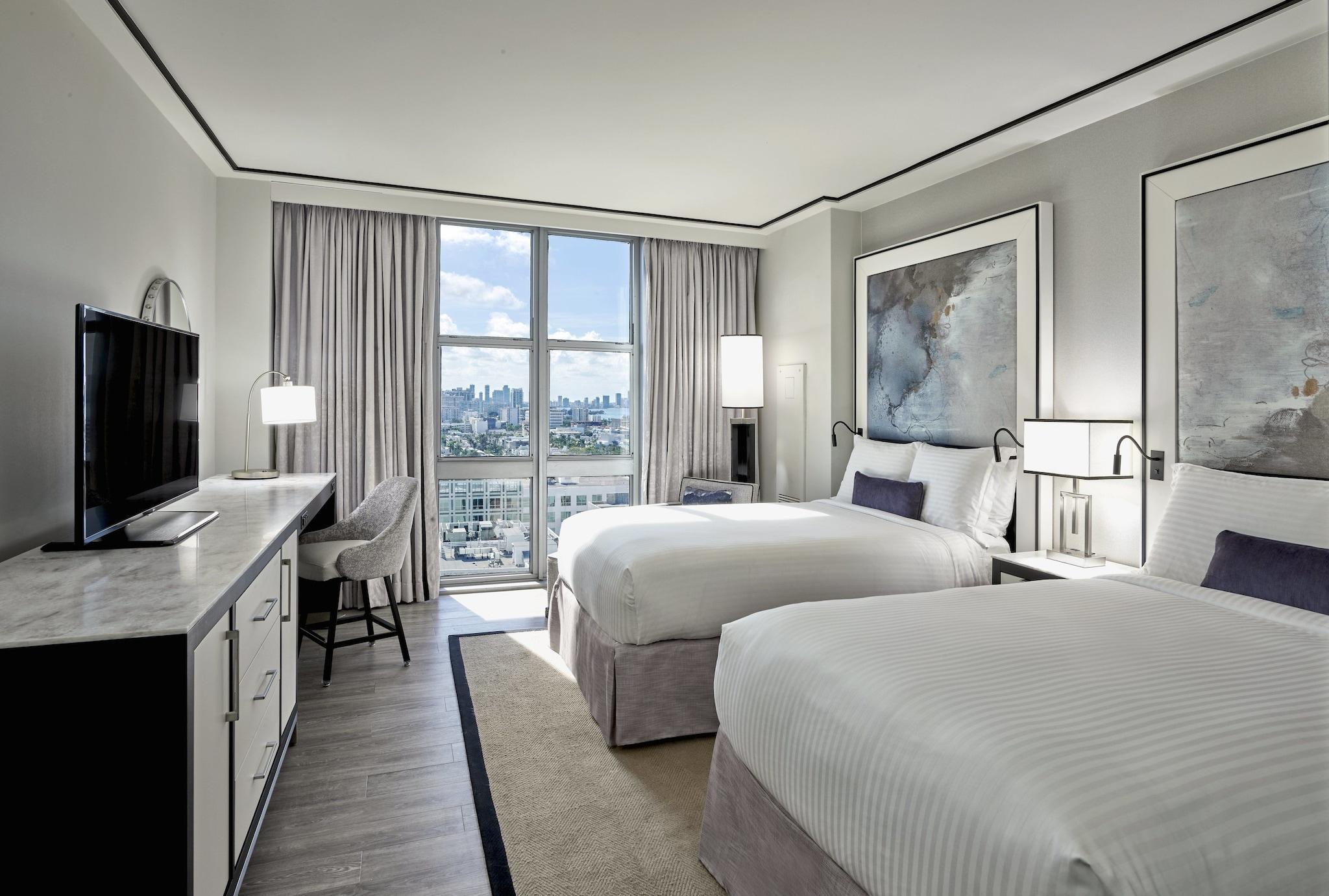 Room Two Double Beds with Views