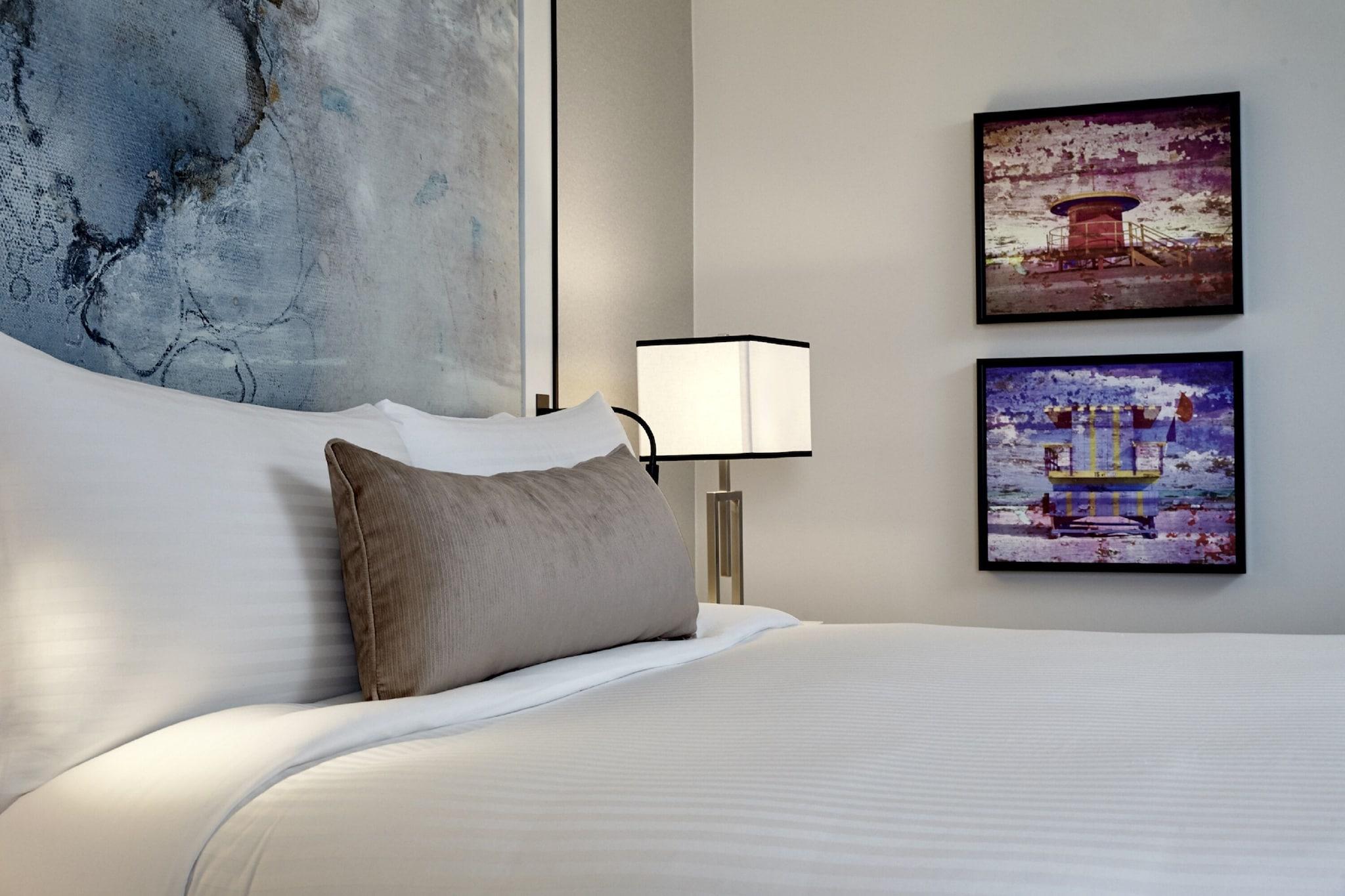 Double Partial Ocean View Two Double Beds