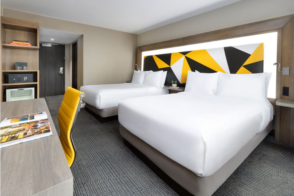 Double Two Double Beds