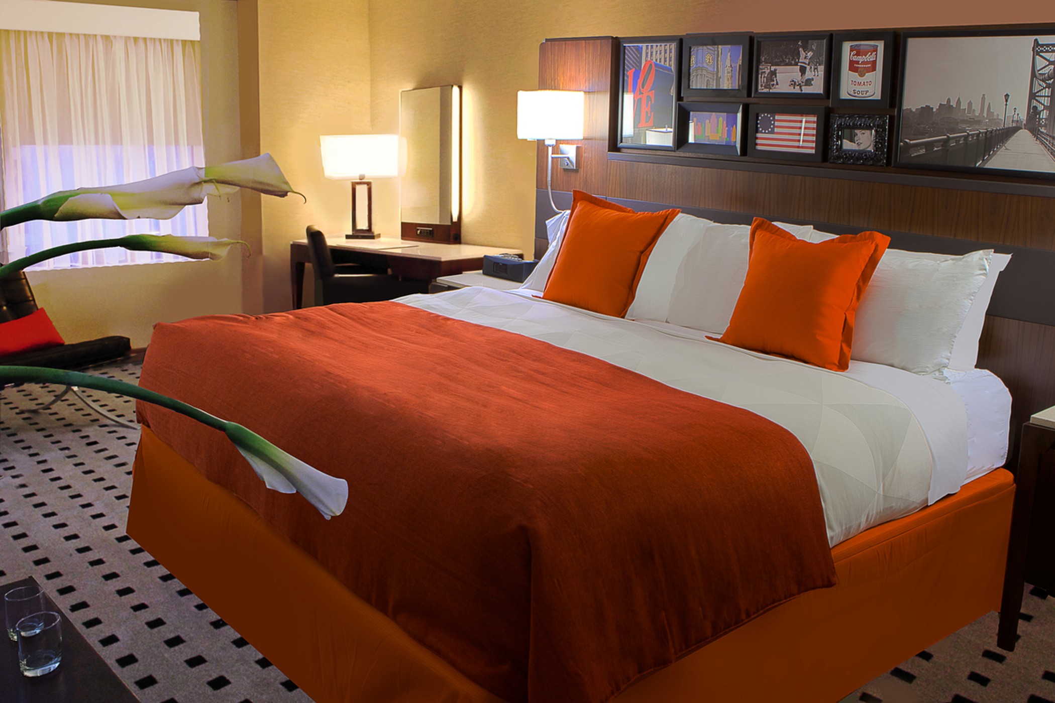 Double Two Double Beds