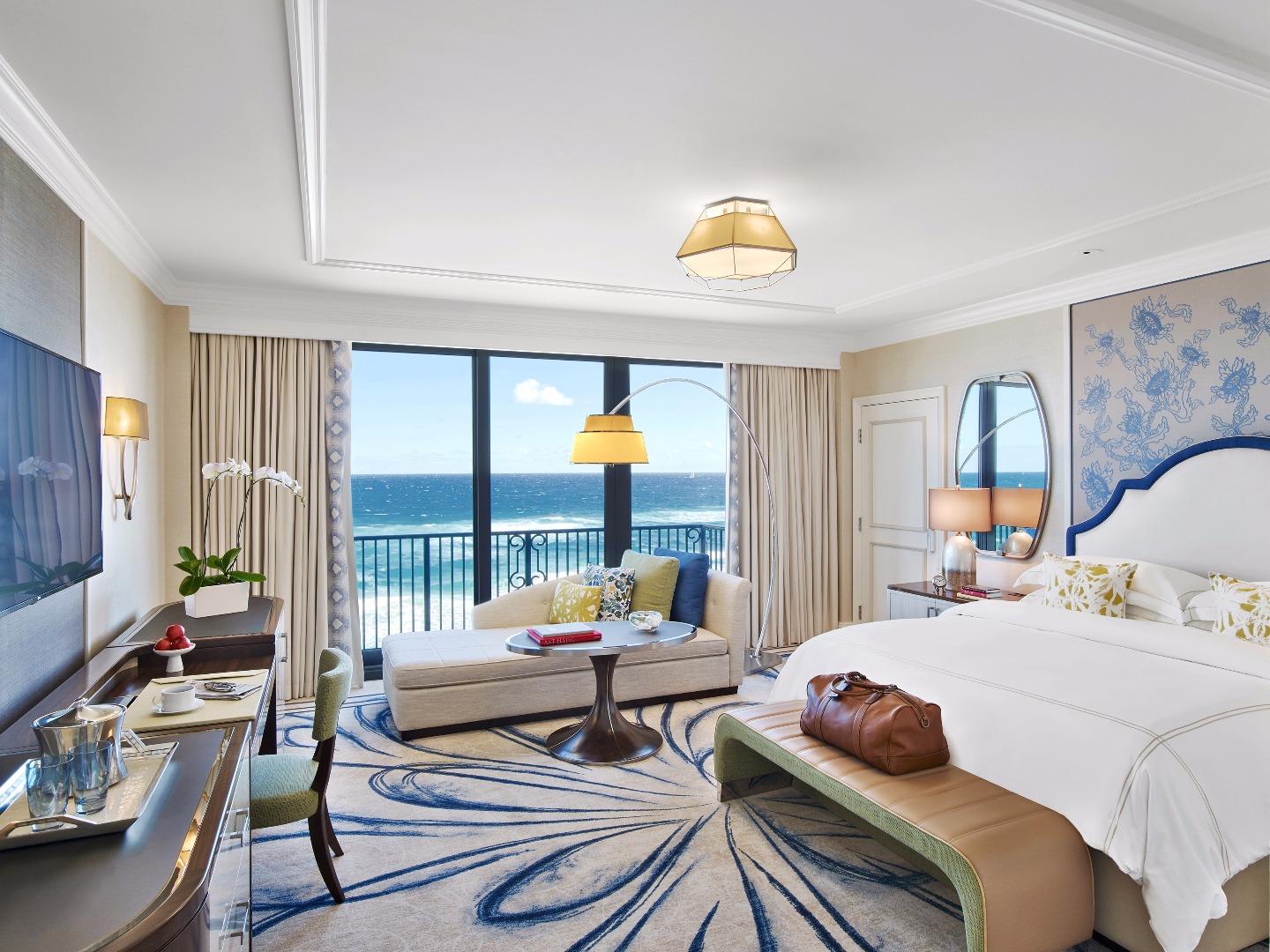 Double Ocean Front King Bed