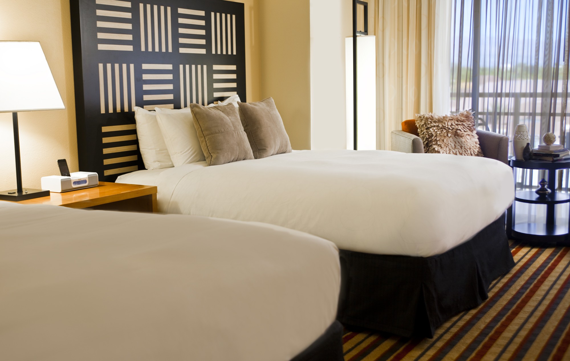 Double Two Queen Beds