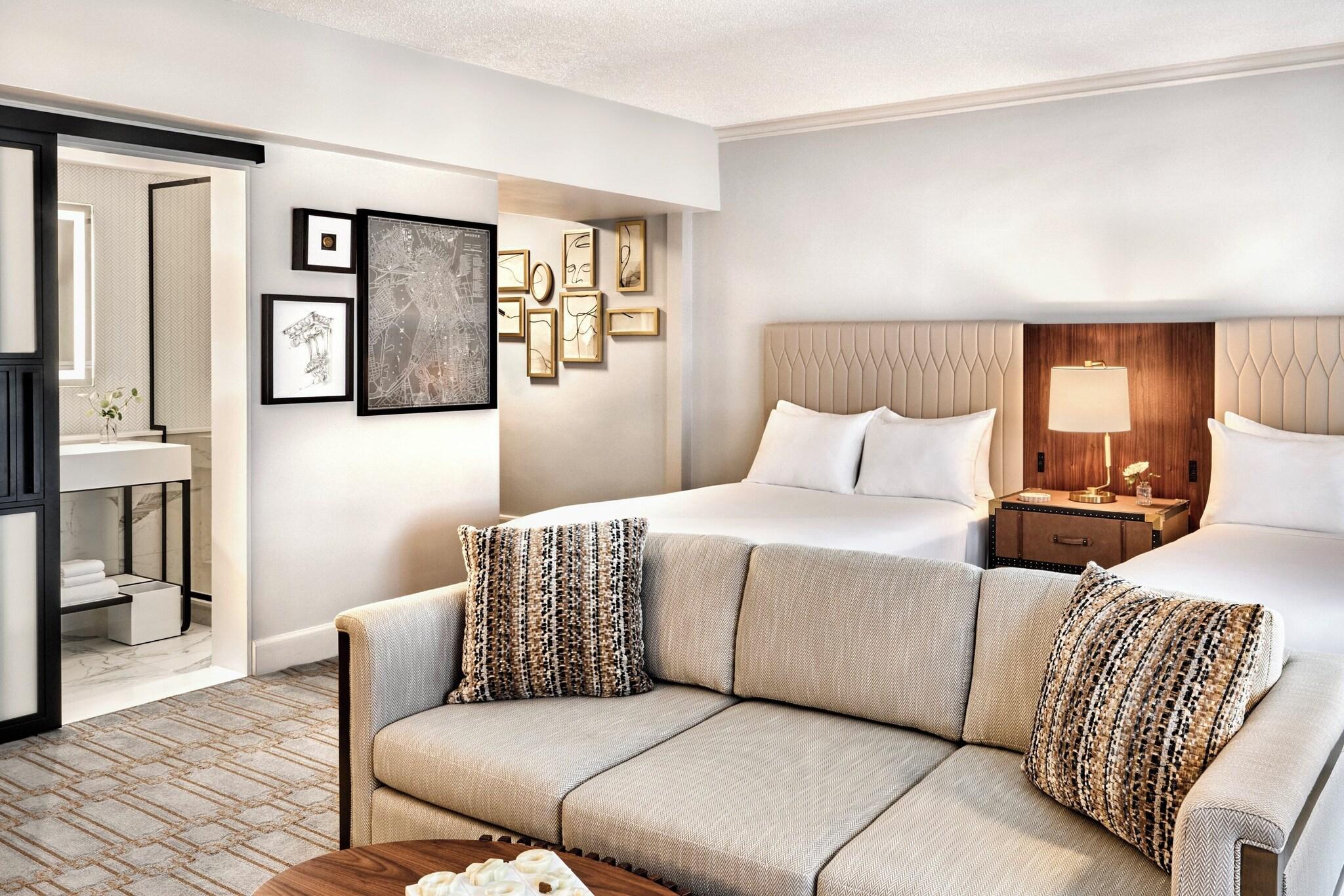 Quadruple Two Queen Beds