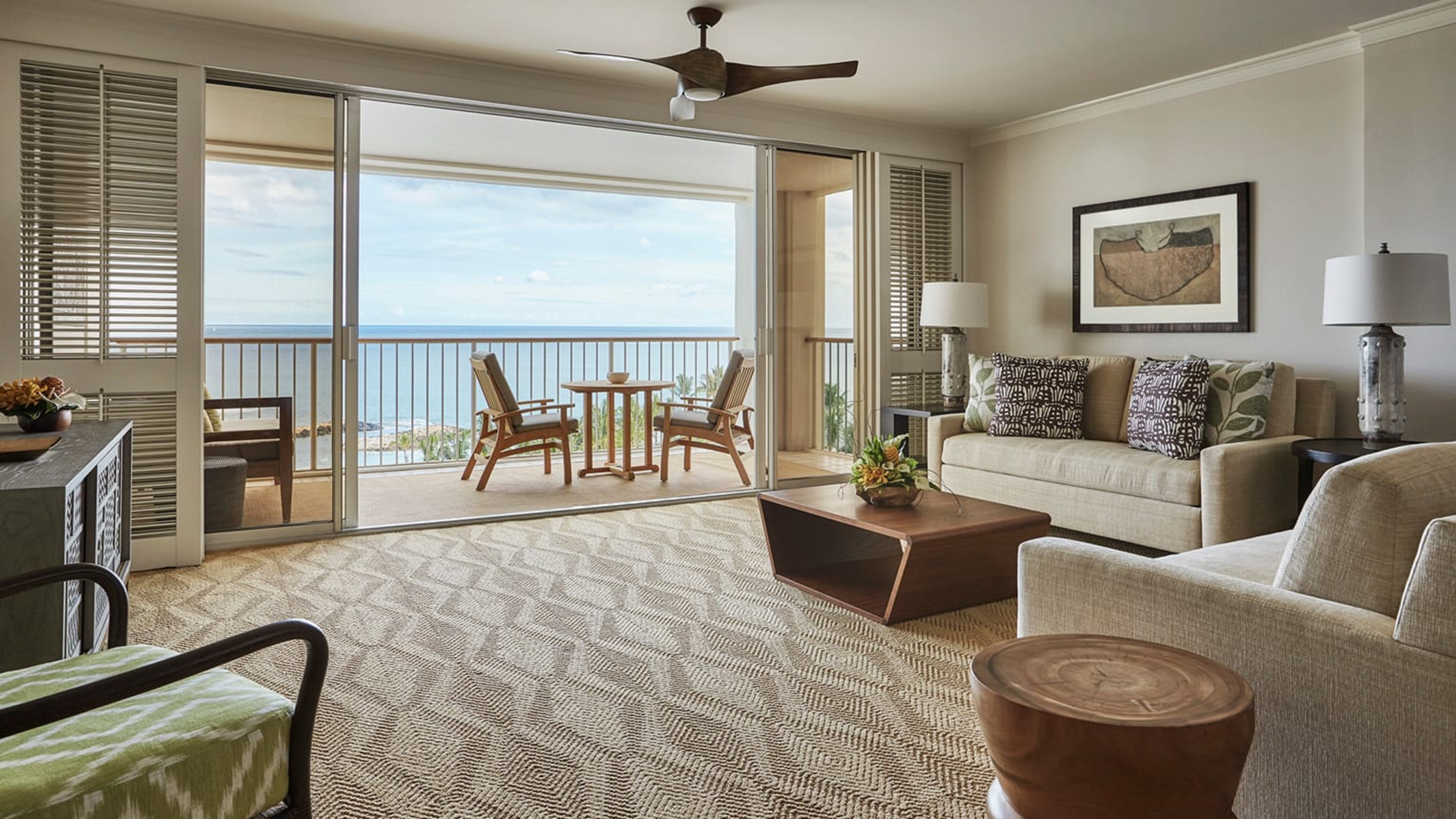 Junior Suite Ocean Front Two Double Beds