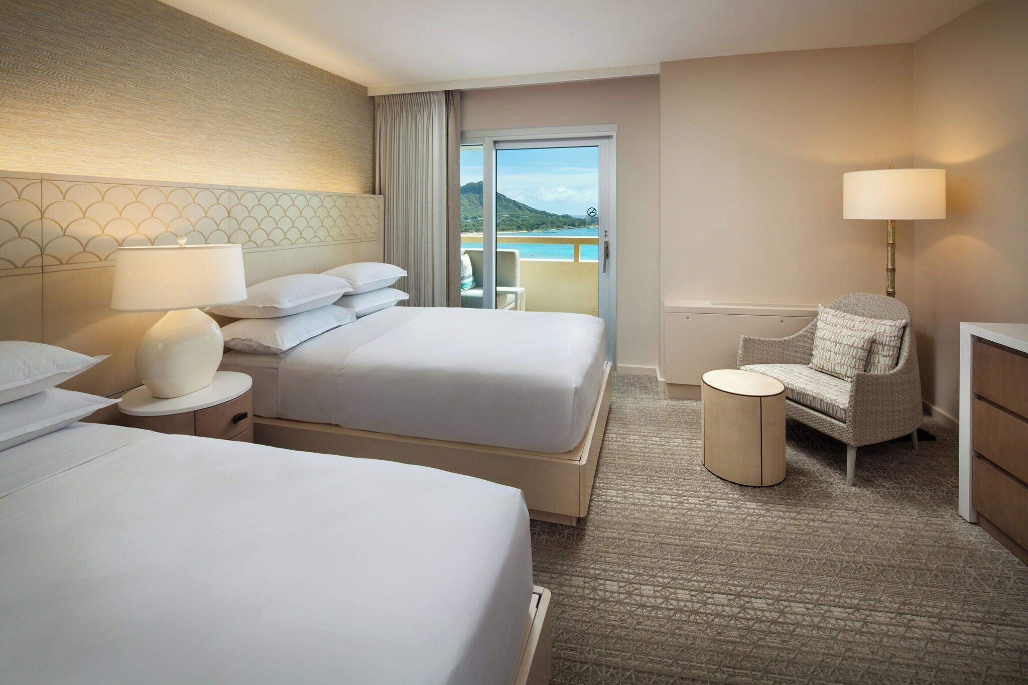 Suite Ocean Front Two Double Beds