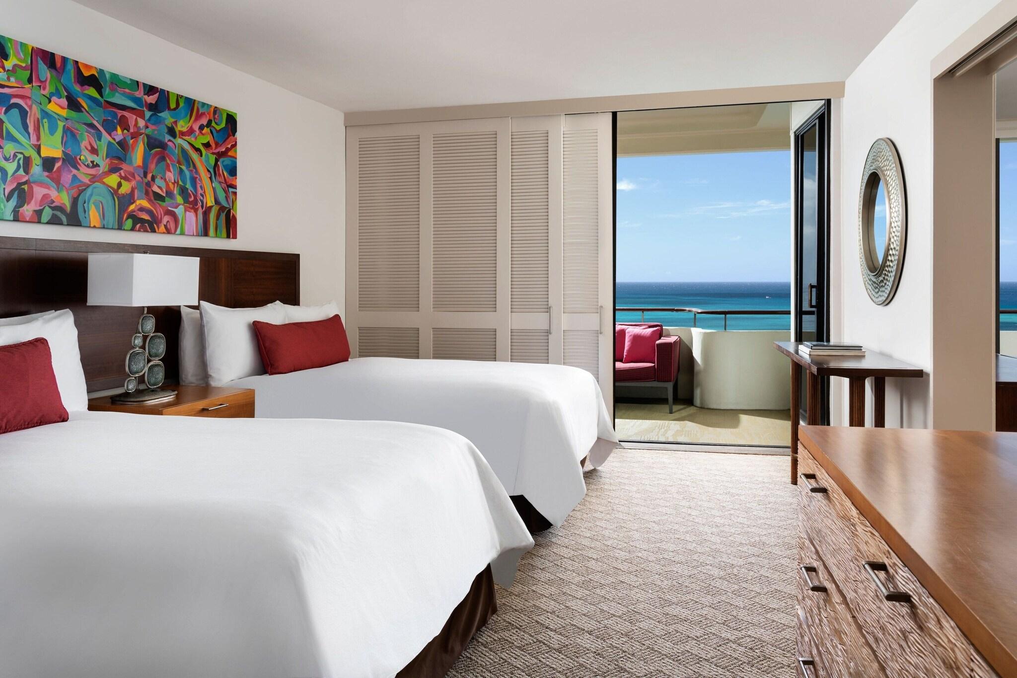 Suite Ocean Front Two Double Beds