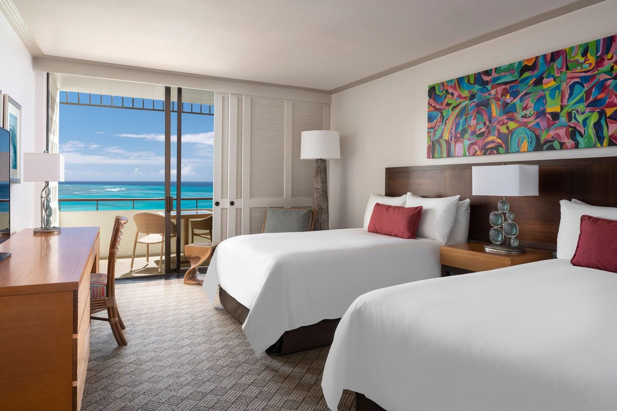 Double Ocean Front King Bed