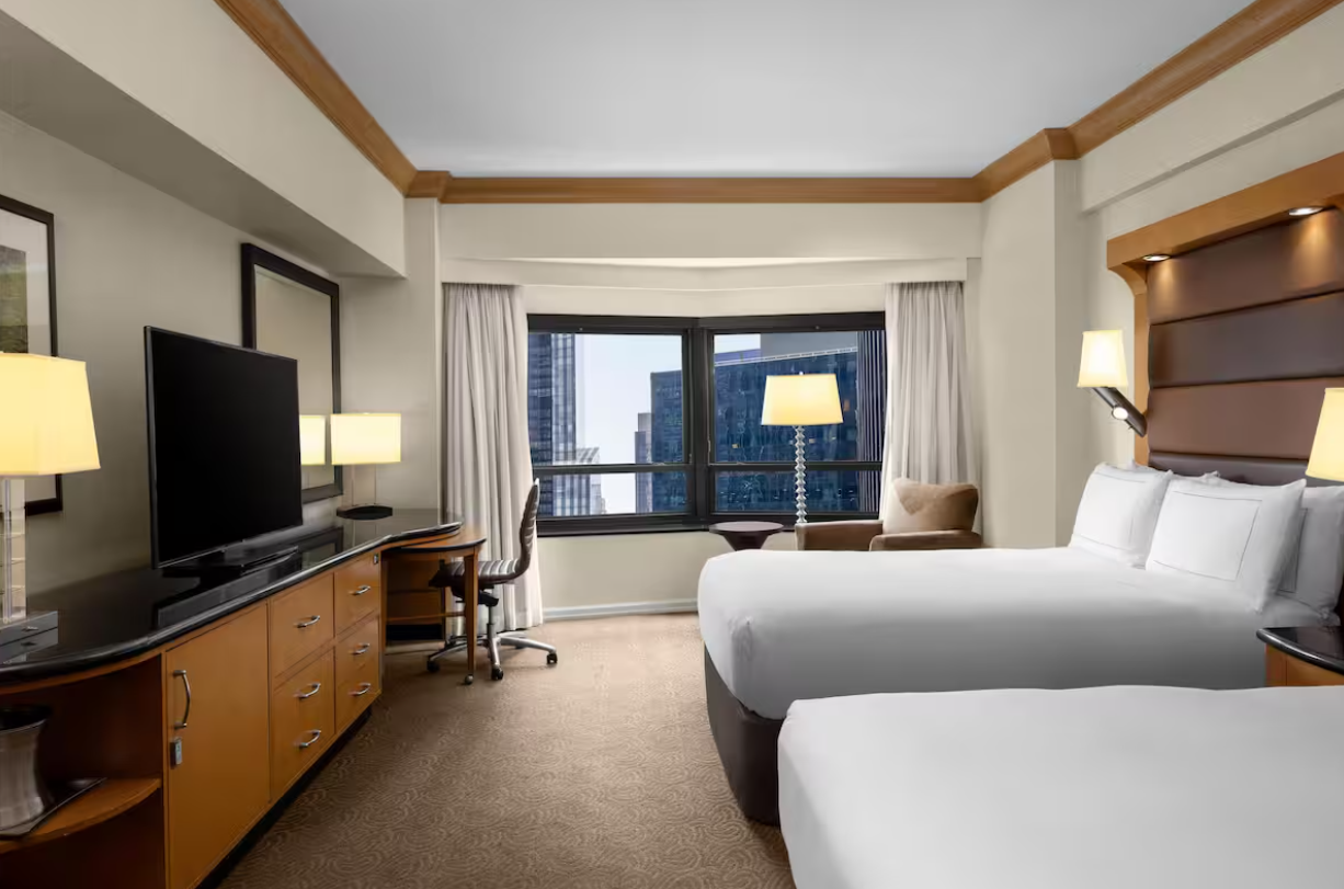 Double Two Double Beds