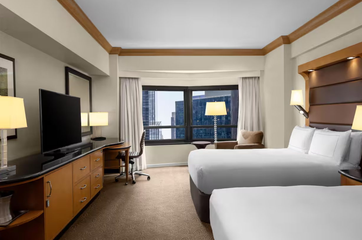 Double Two Double Beds