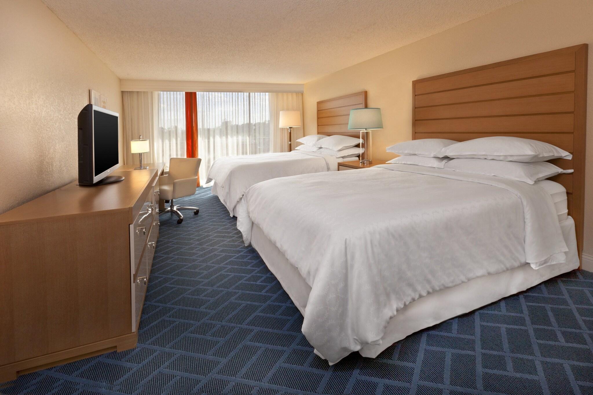 Quadruple Accessible-two Queen Beds