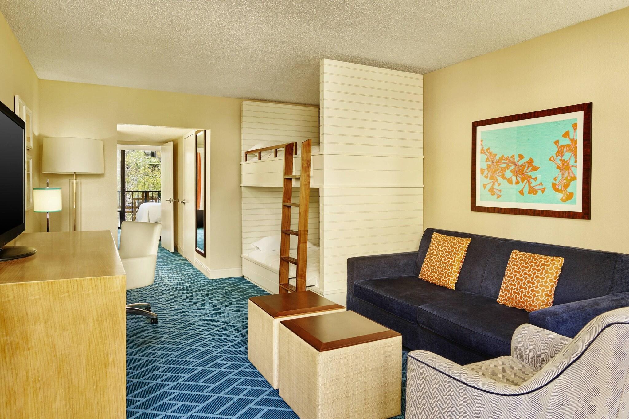 Suite Pool View Two Double Beds