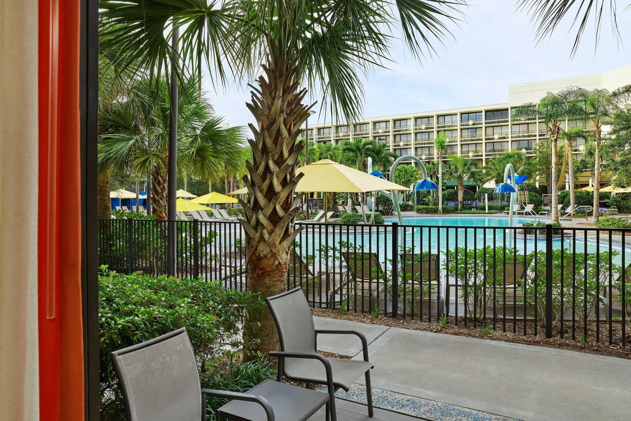 Suite Pool View Two Double Beds