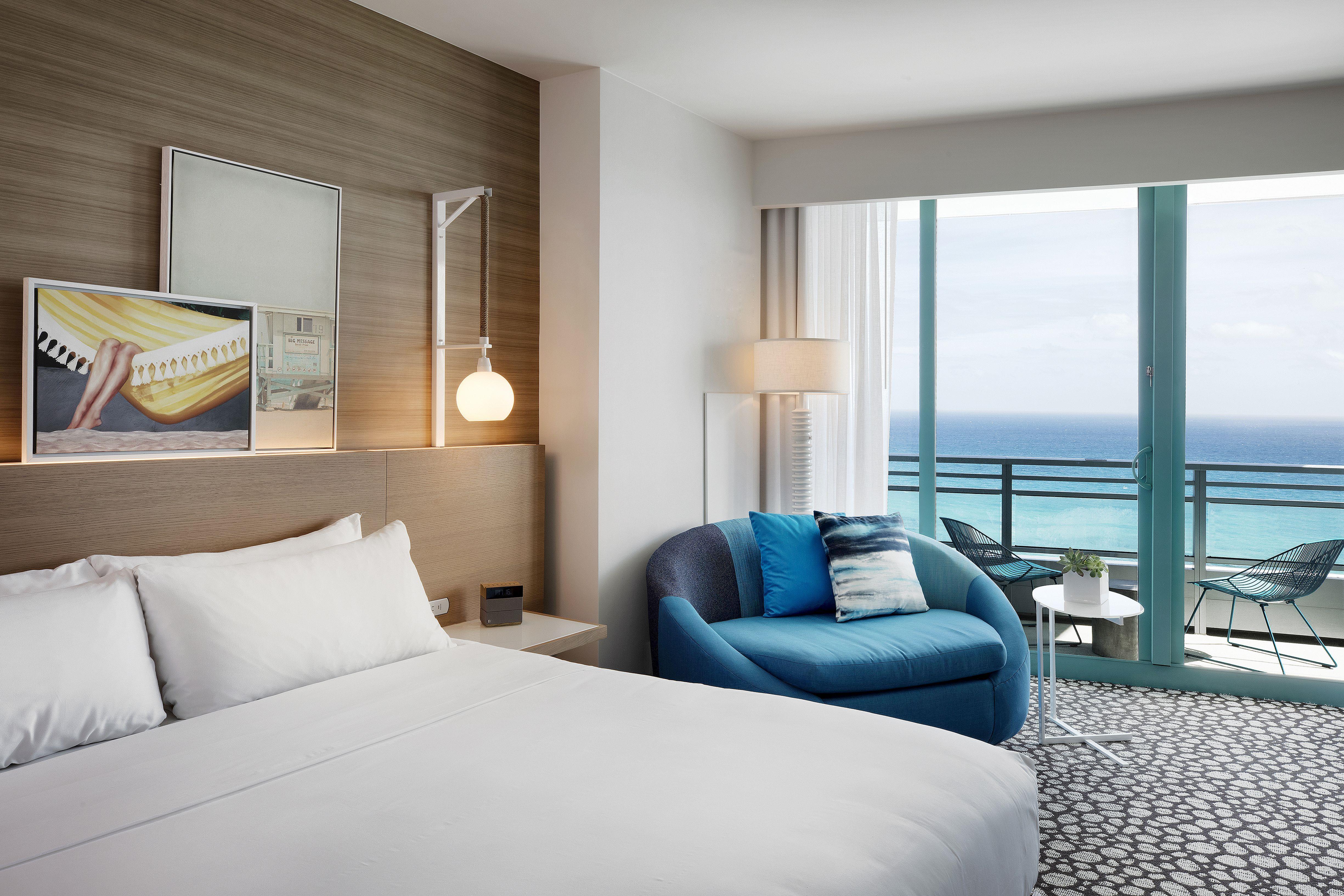 Double Ocean Front King Bed