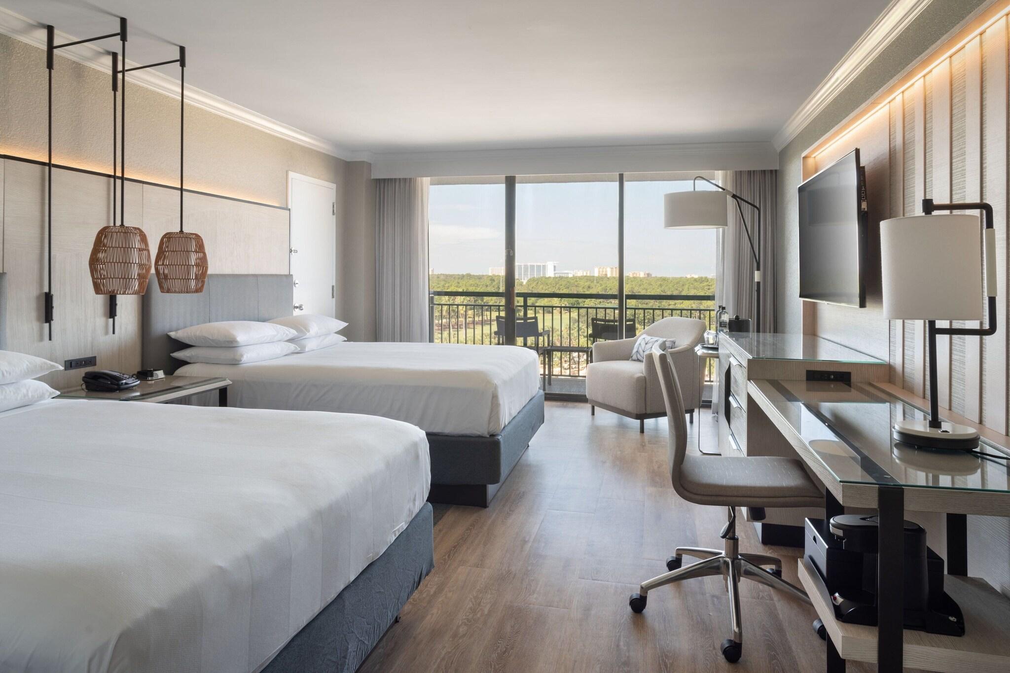 Double Two Queen Beds