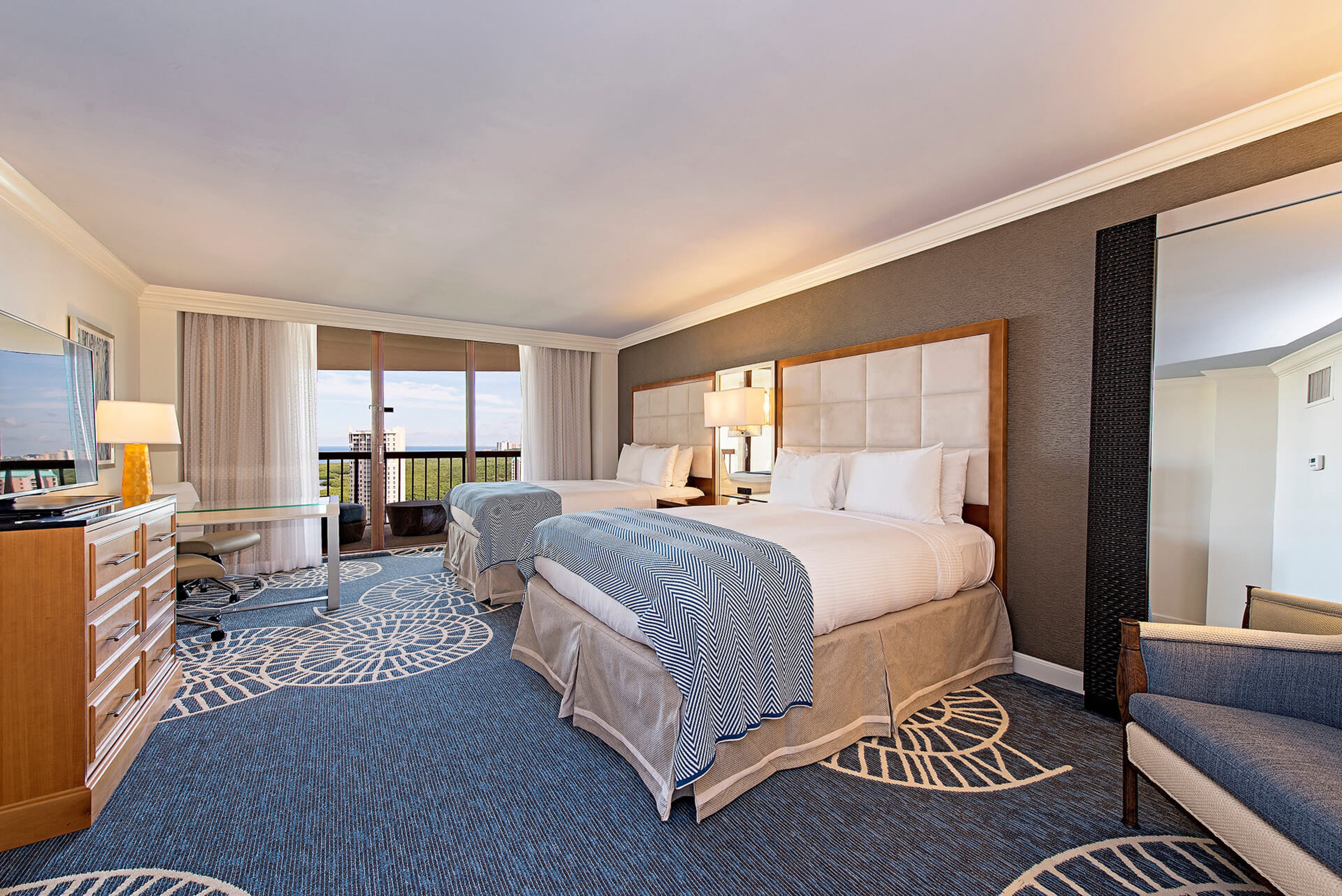 Double Two Queen Beds