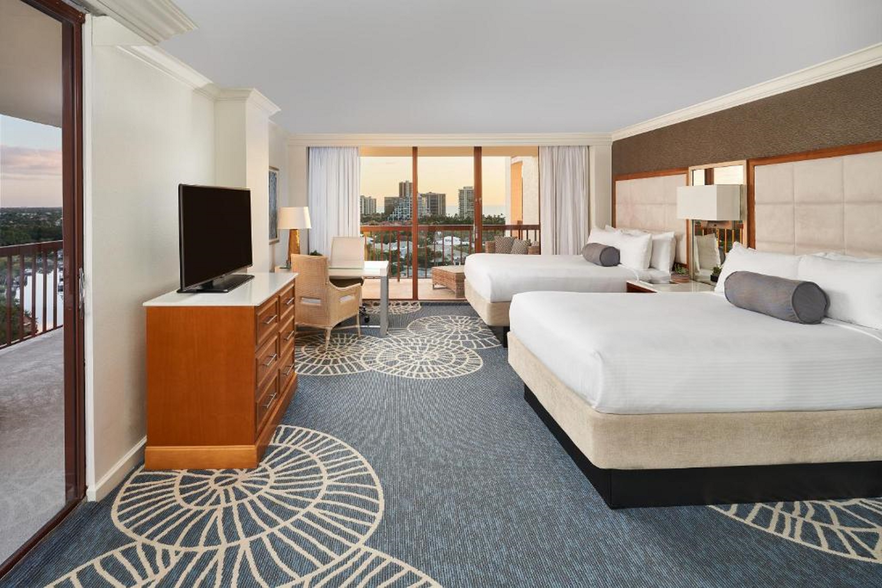 Double Two Queen Beds