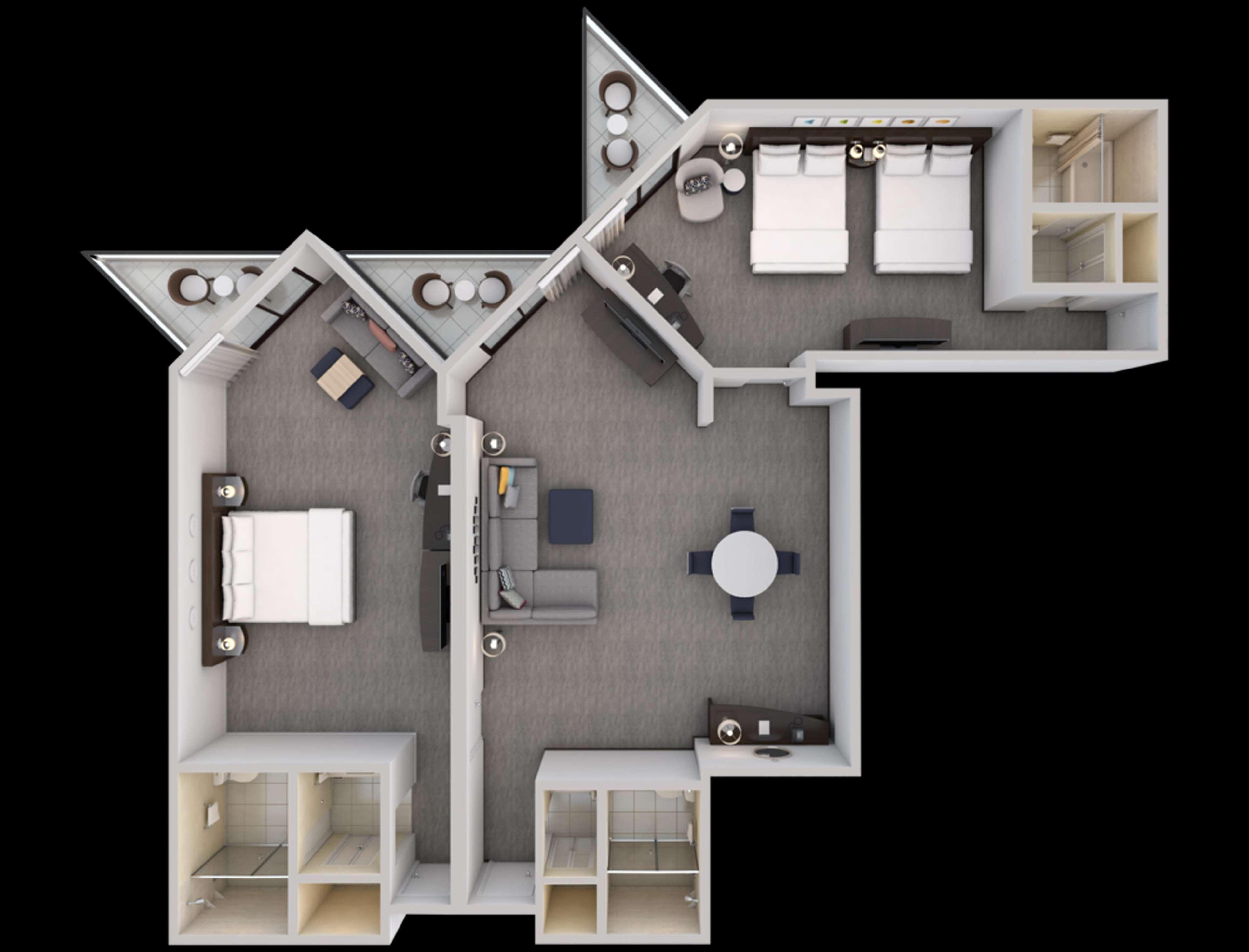 Family Room Two Bedrooms