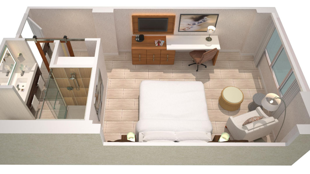 Double Deluxe King Bed