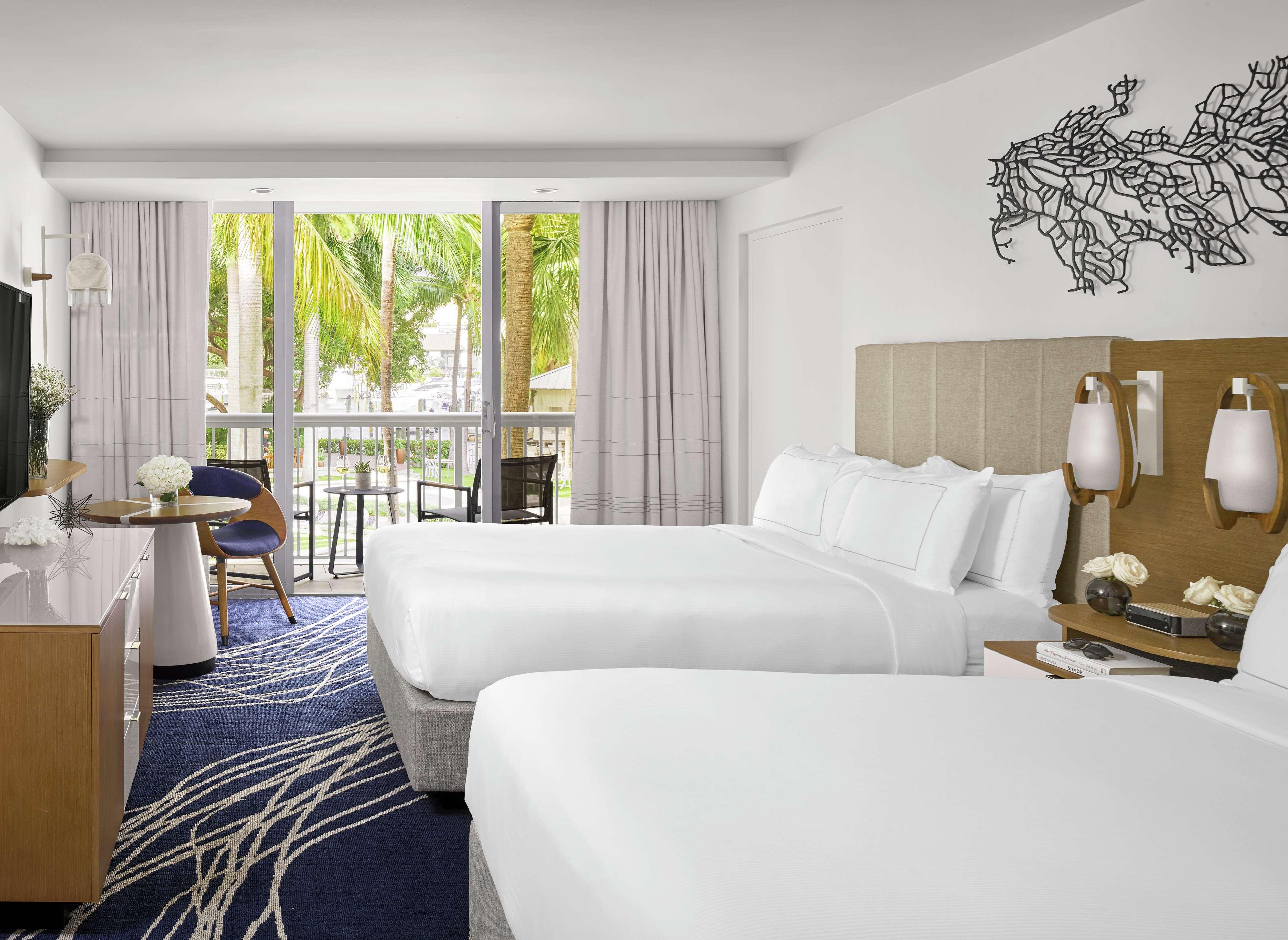 Double Two Double Beds with Views