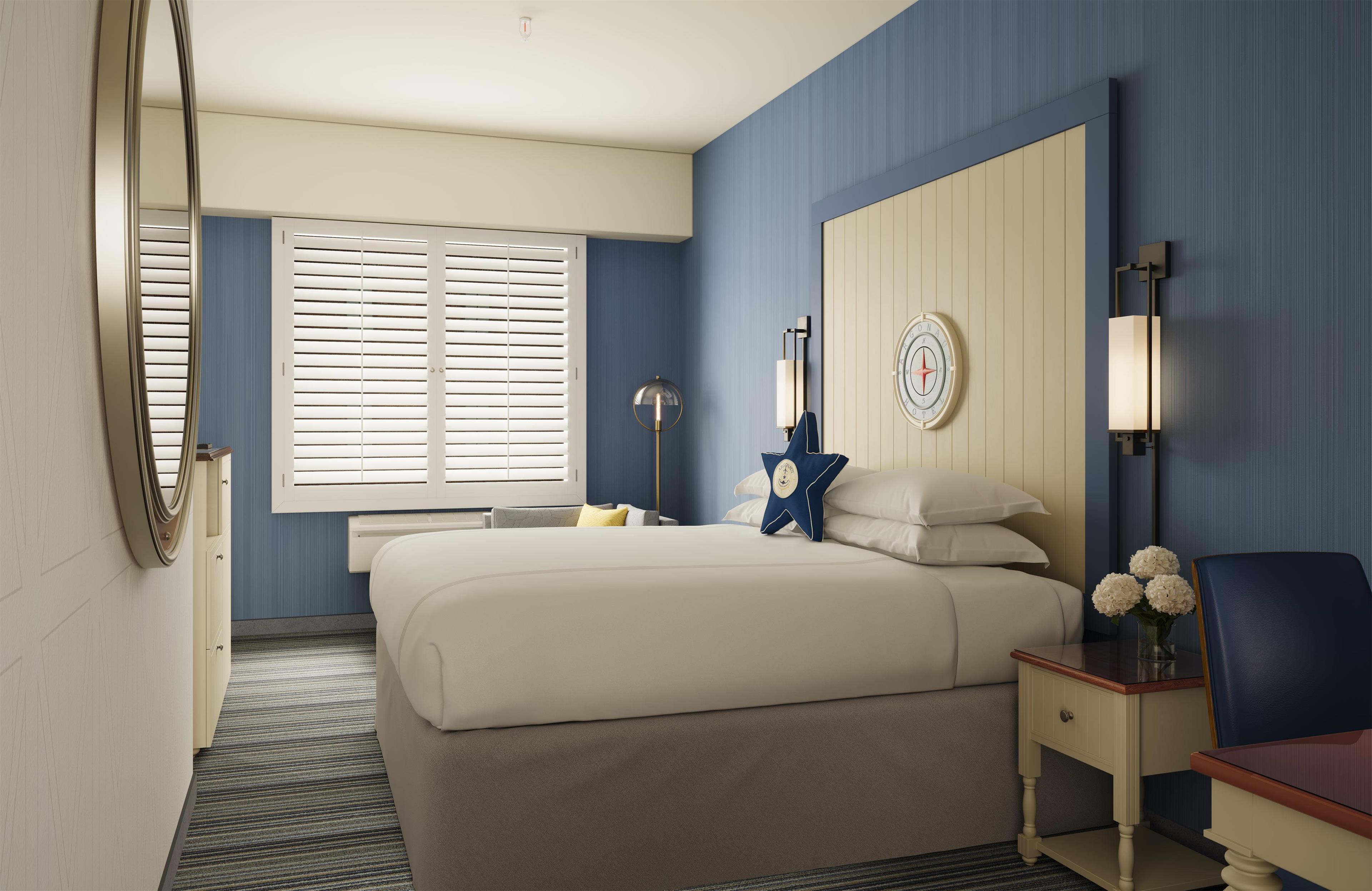 Double Guest Room King Bed