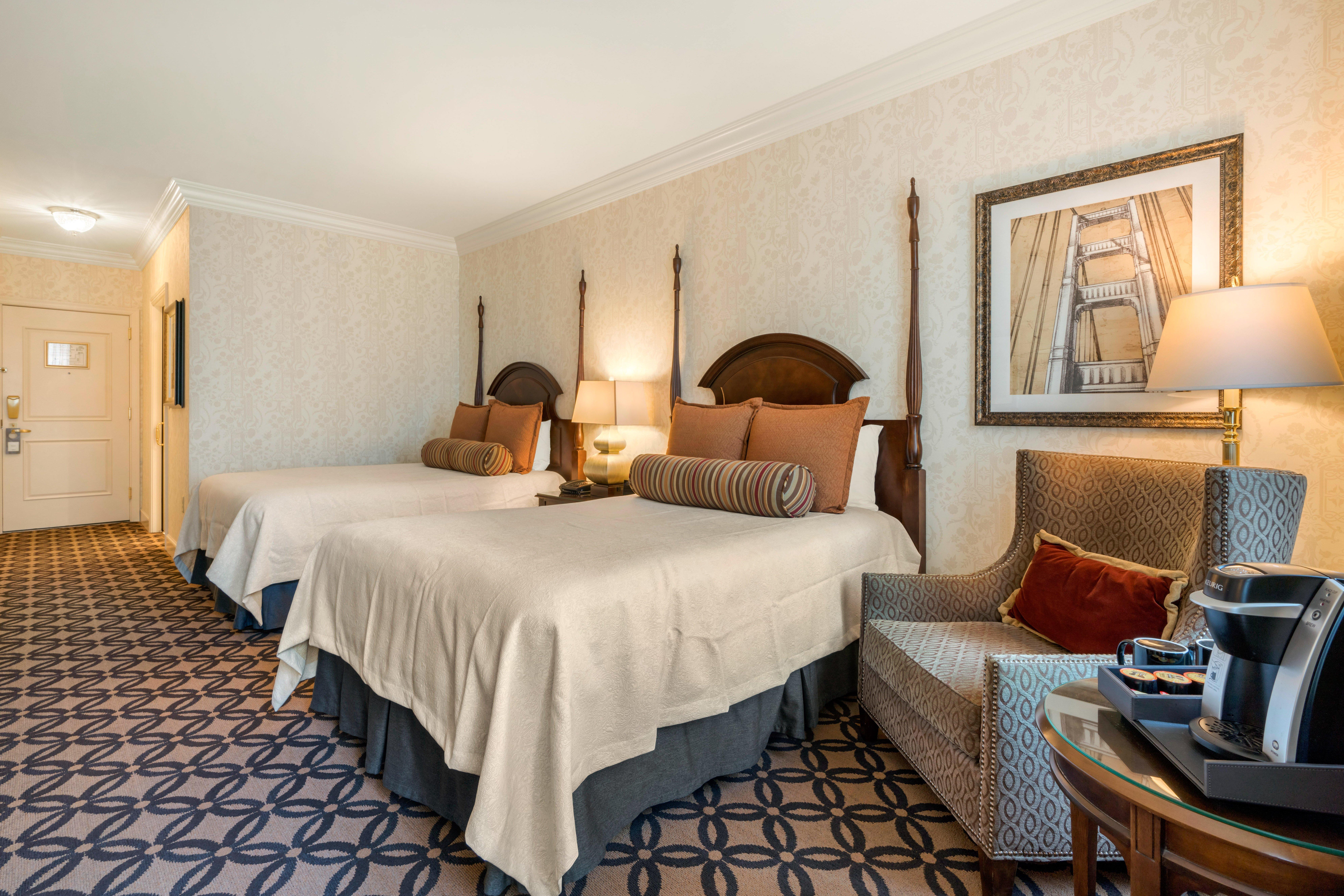 Double Two Double Beds