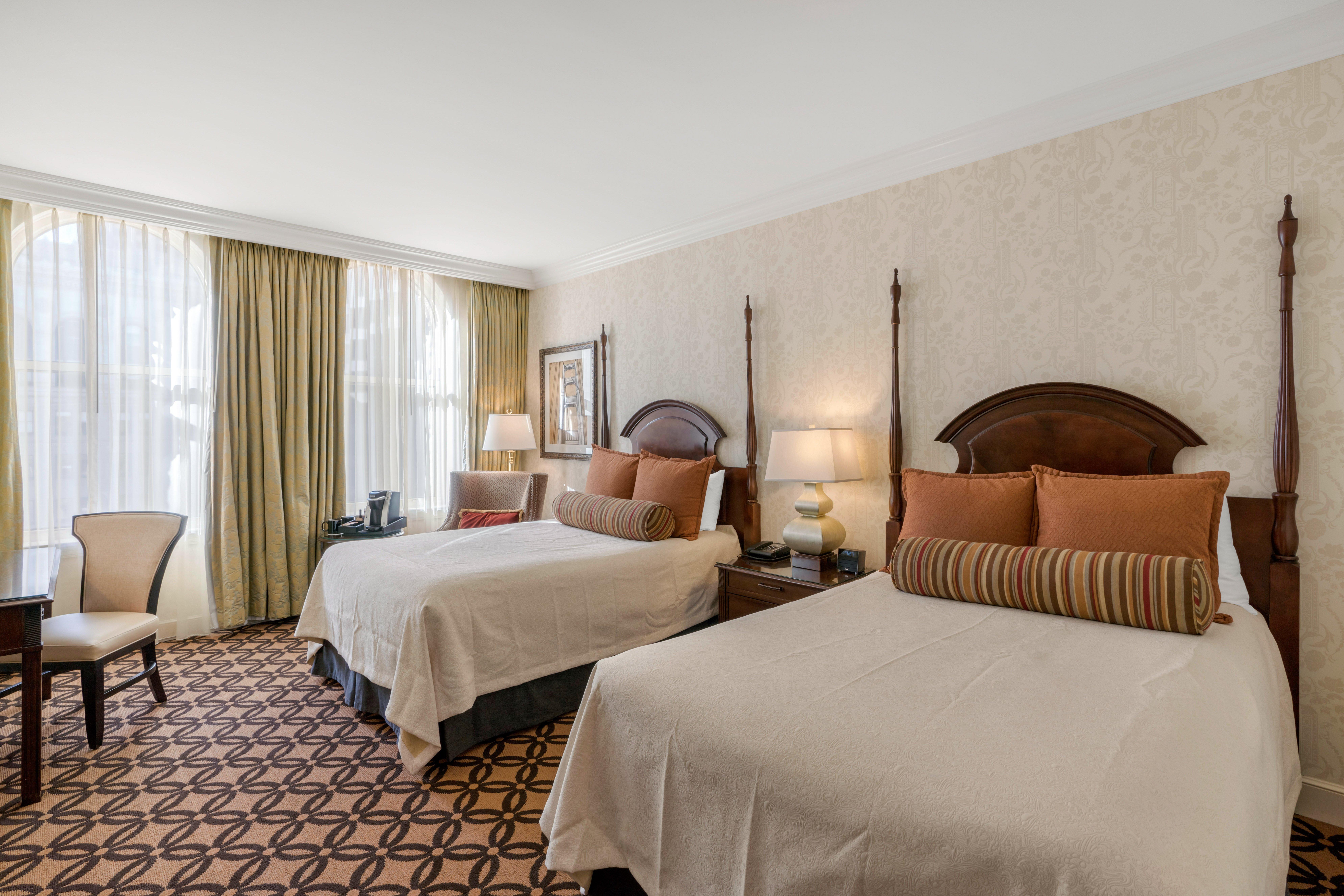 Double Two Double Beds