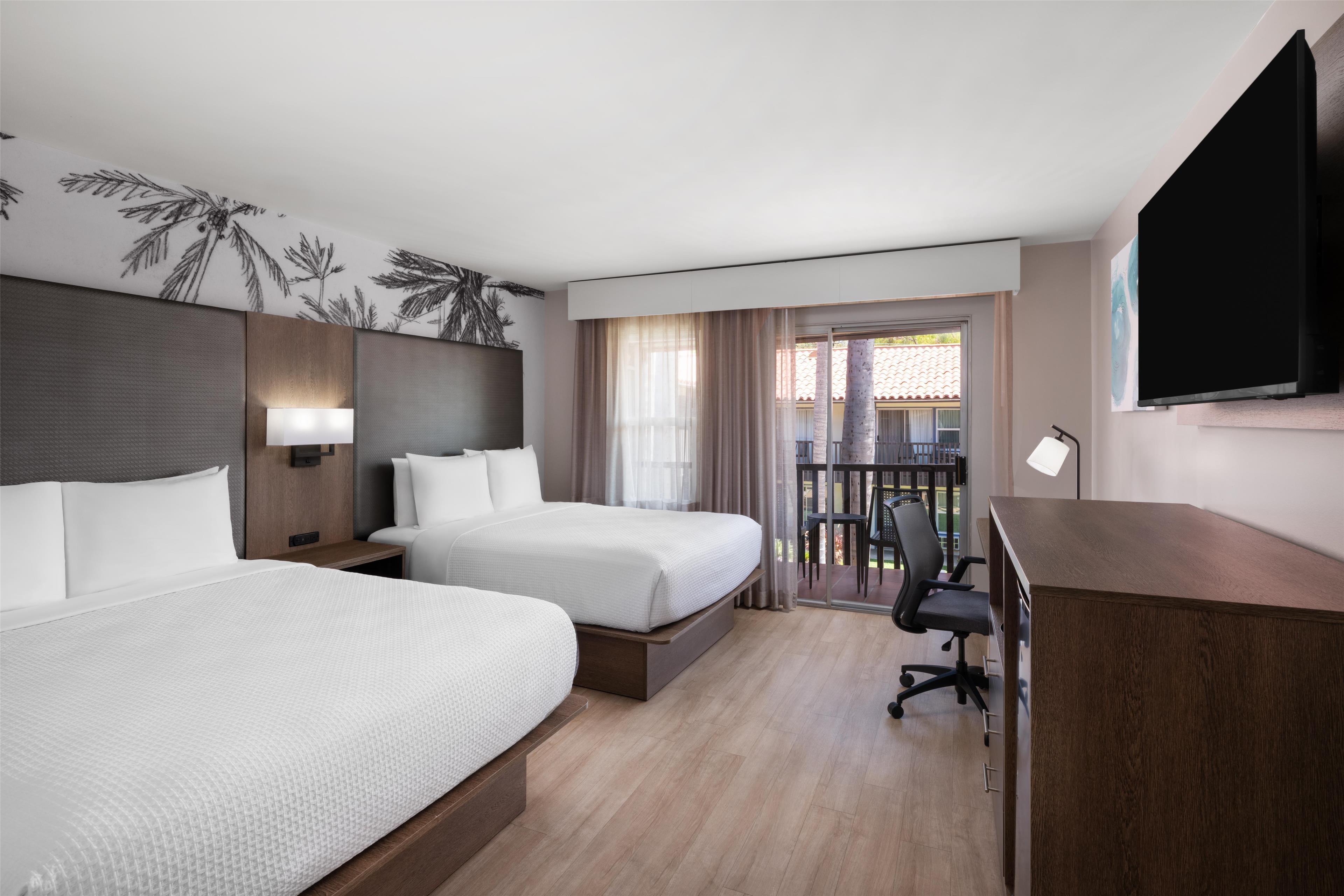 Double Two Queen Beds