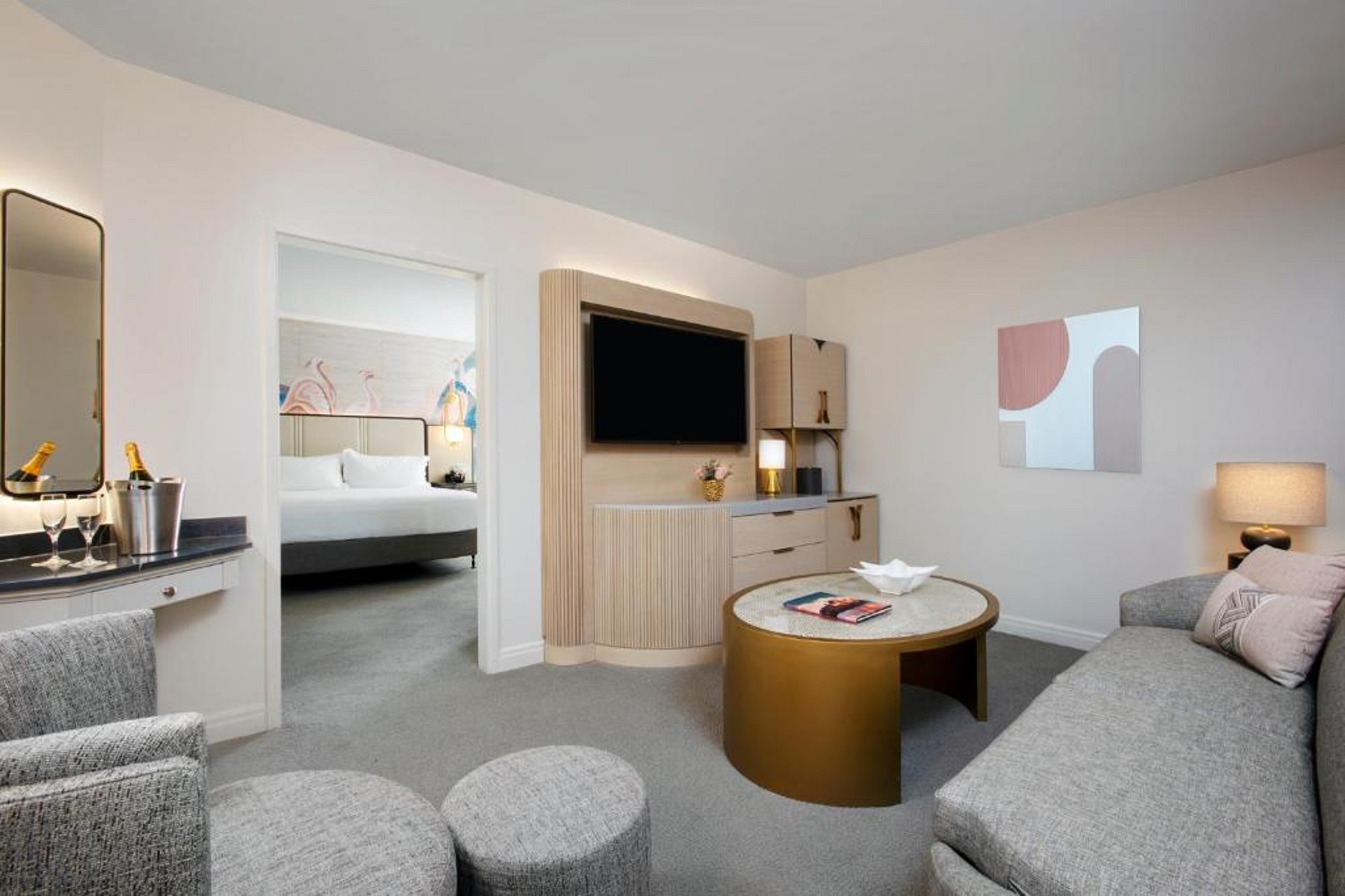 Suite Two Double Beds One Bedroom 