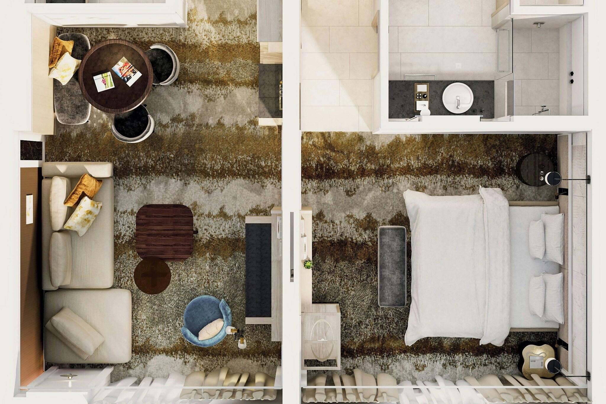 Junior Suite King Bed One Bedroom 