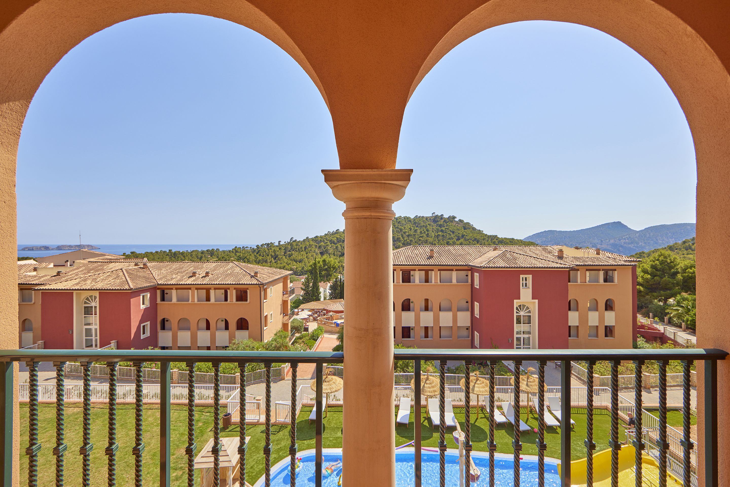 Family Room Pool View