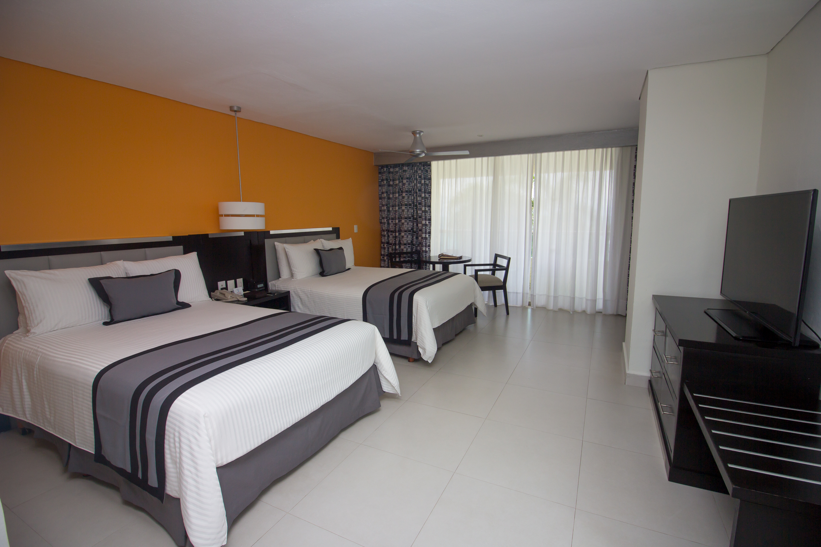 Double Two Double Beds