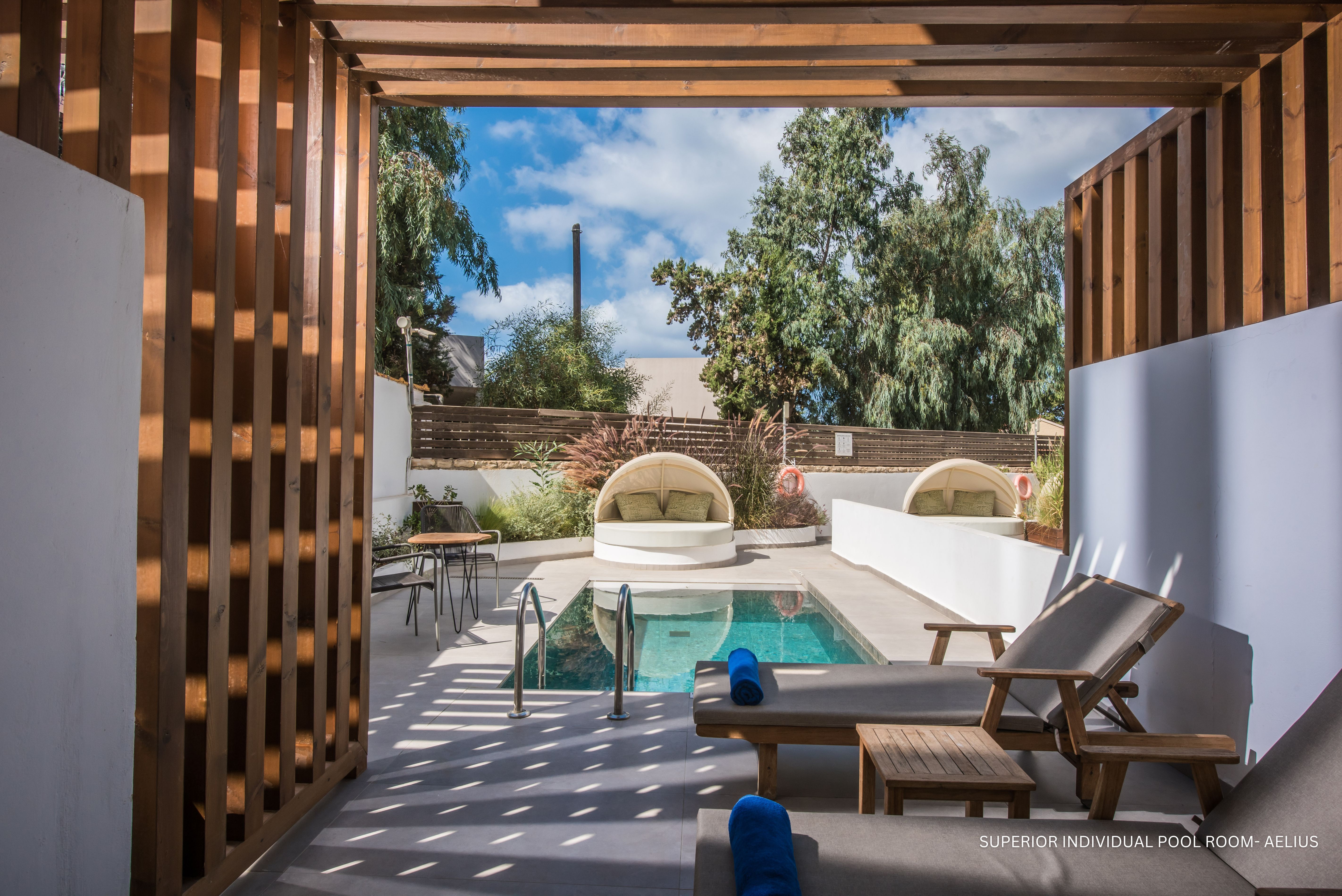 Double or Twin Superior with Private Pool