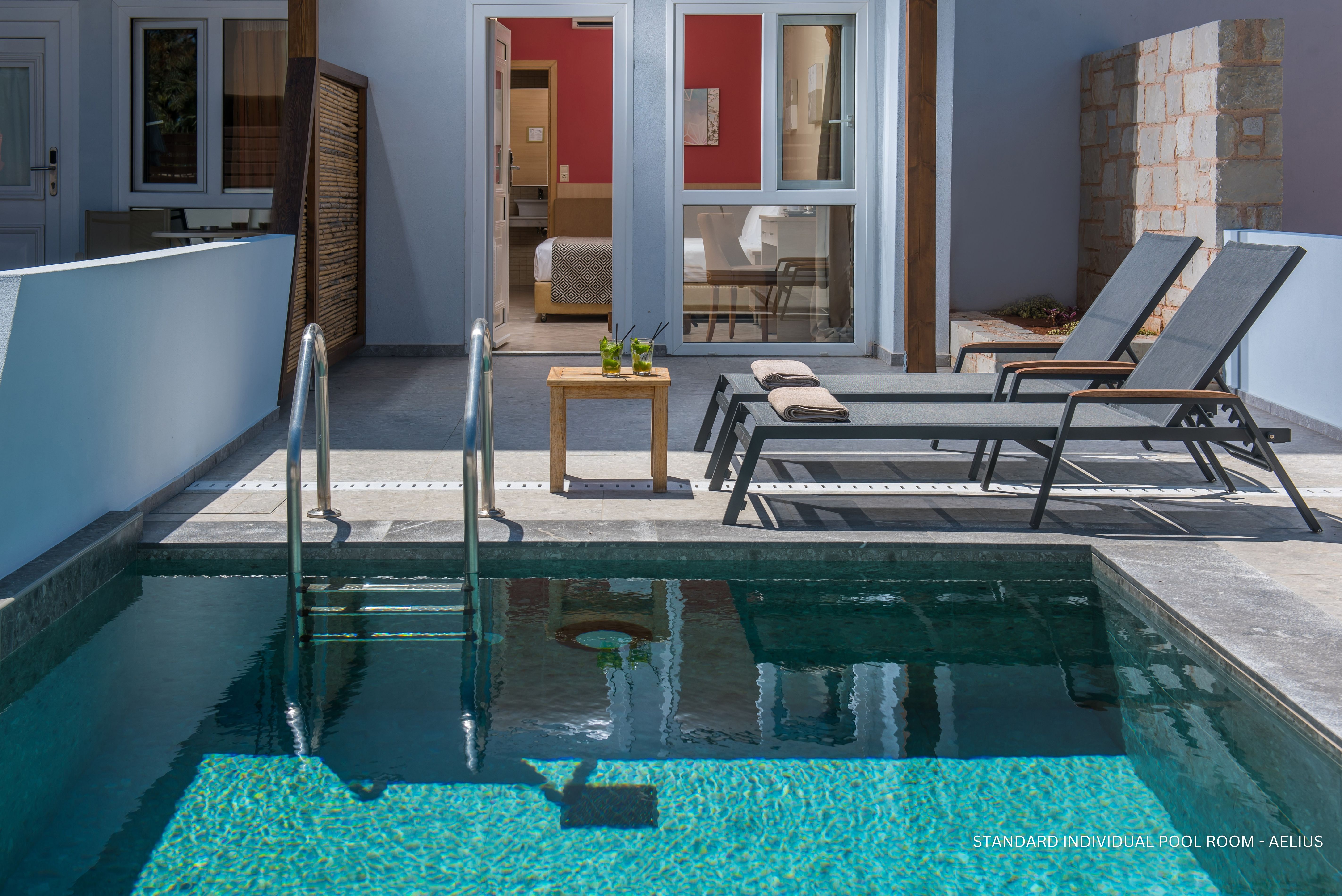 Double or Twin with Private Pool