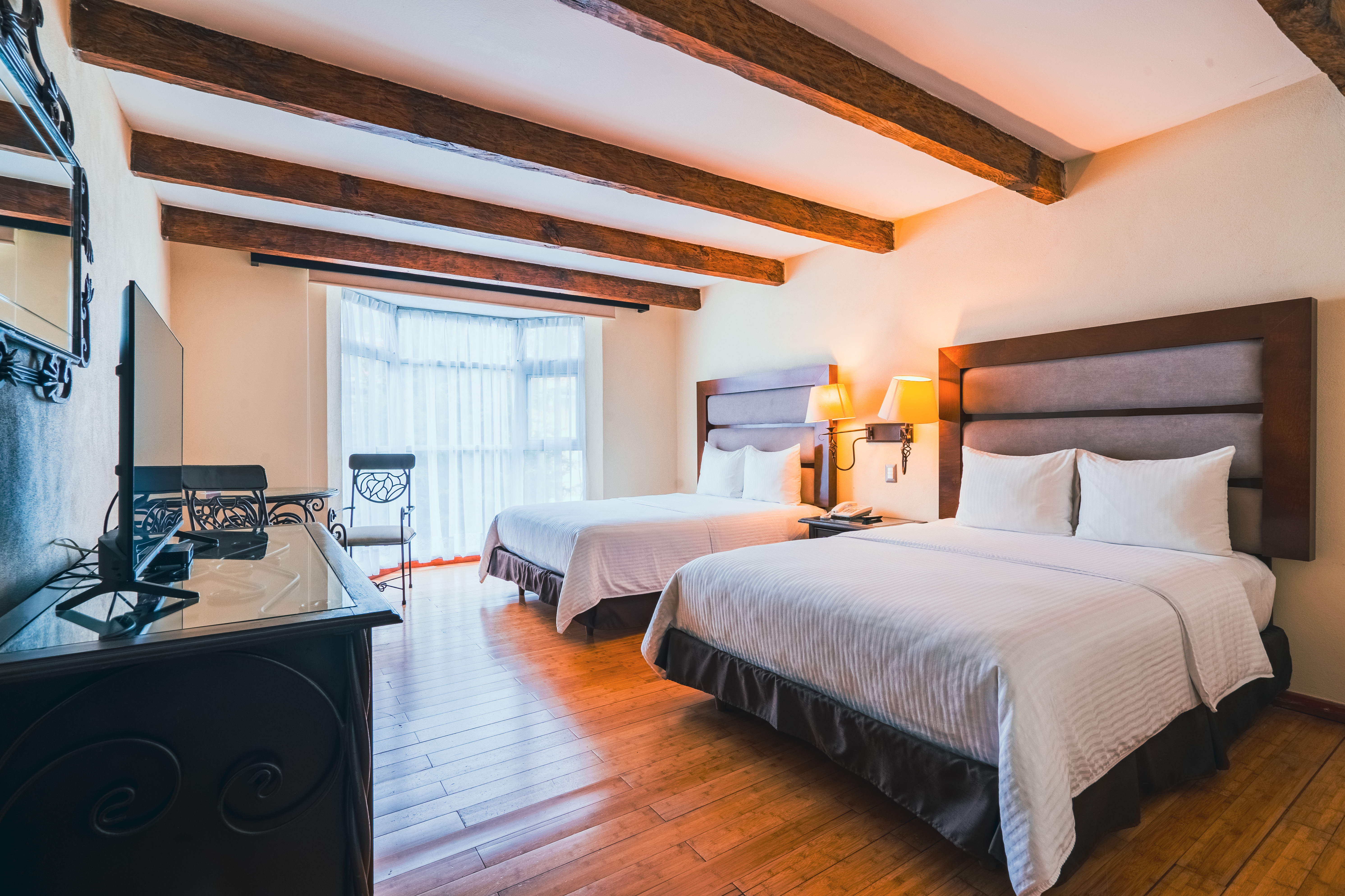 Double Deluxe Two Double Beds