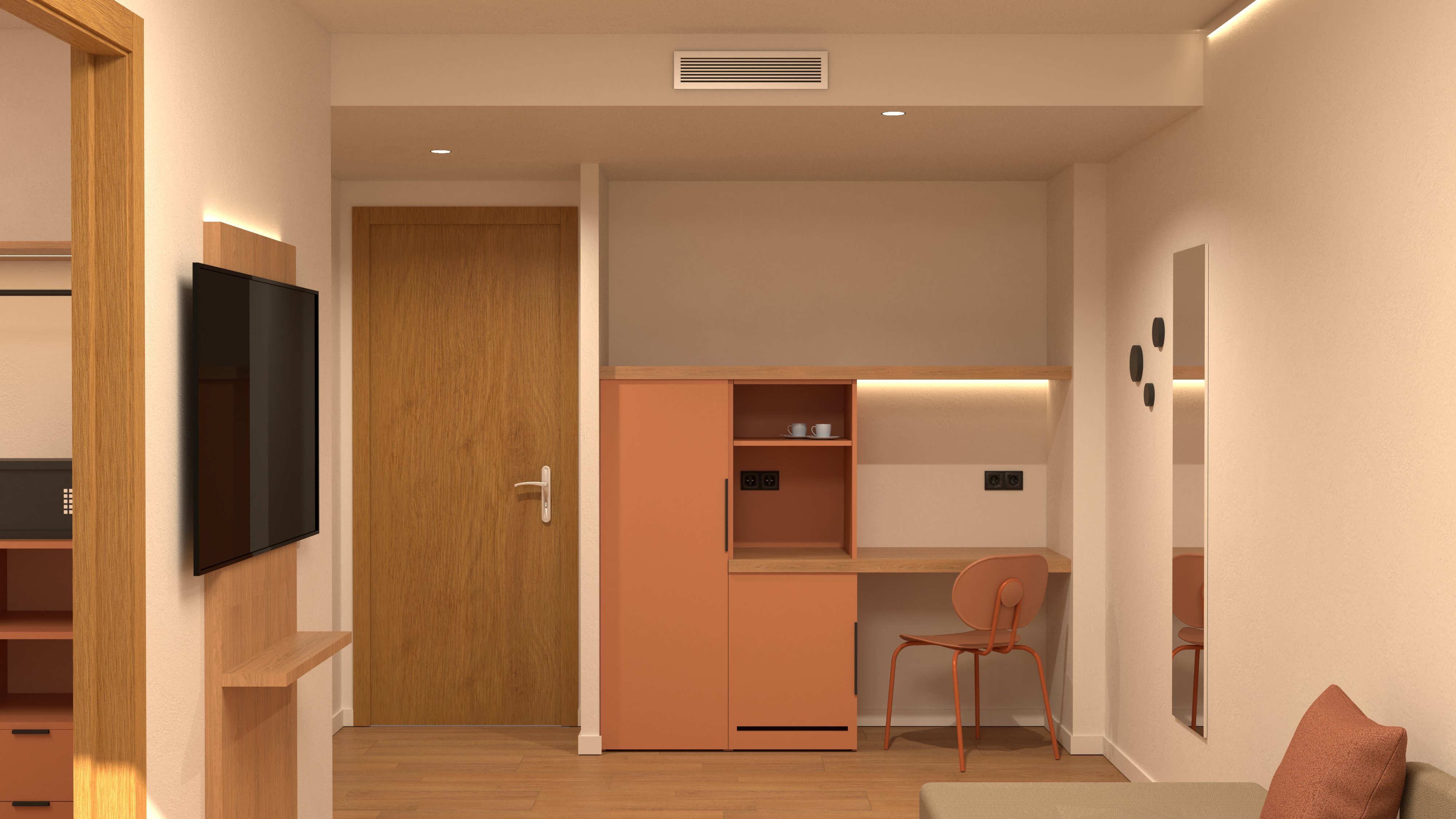 Family Room Pool View