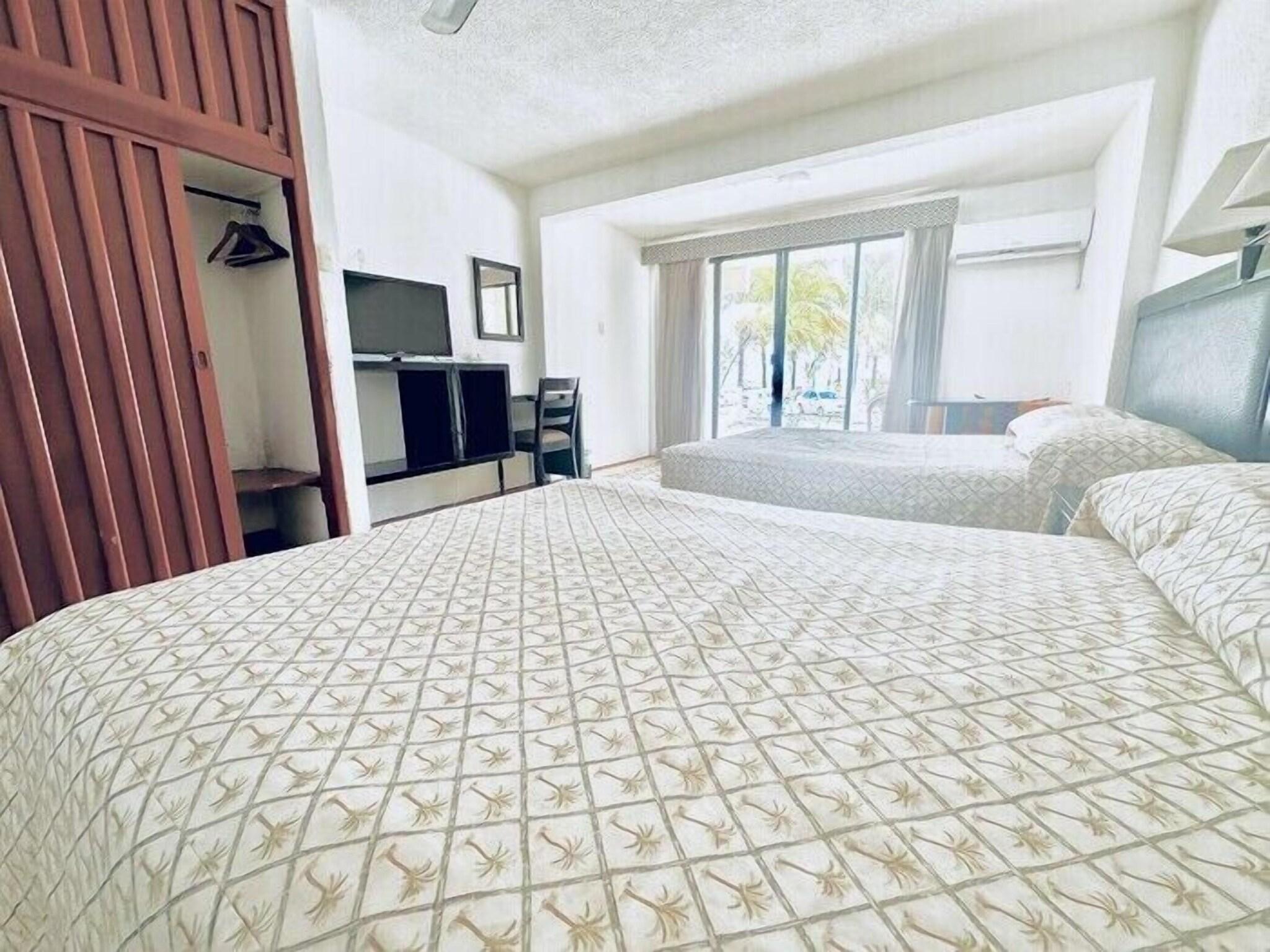 Double Two Double Beds