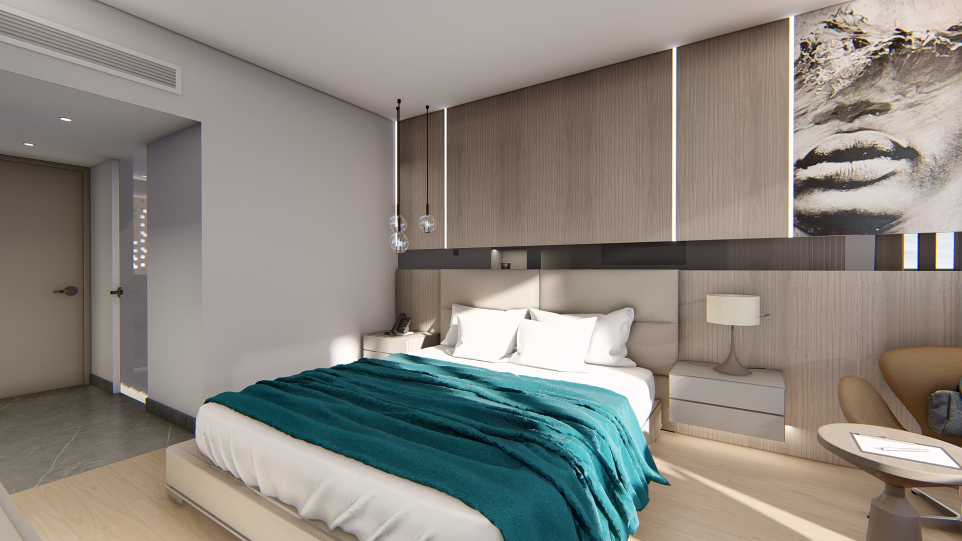 Double Deluxe Side Sea View