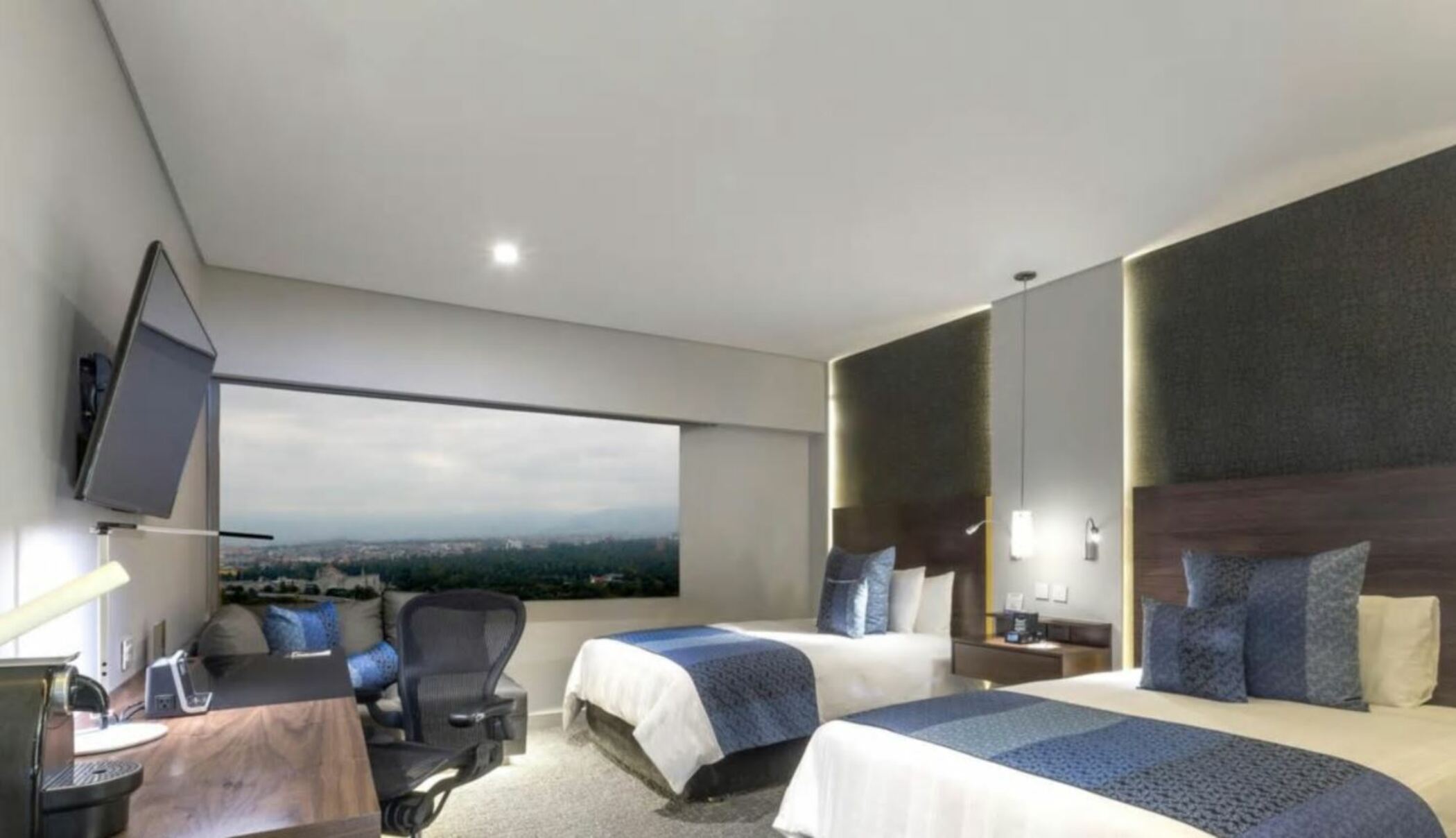 Double Two Double Beds