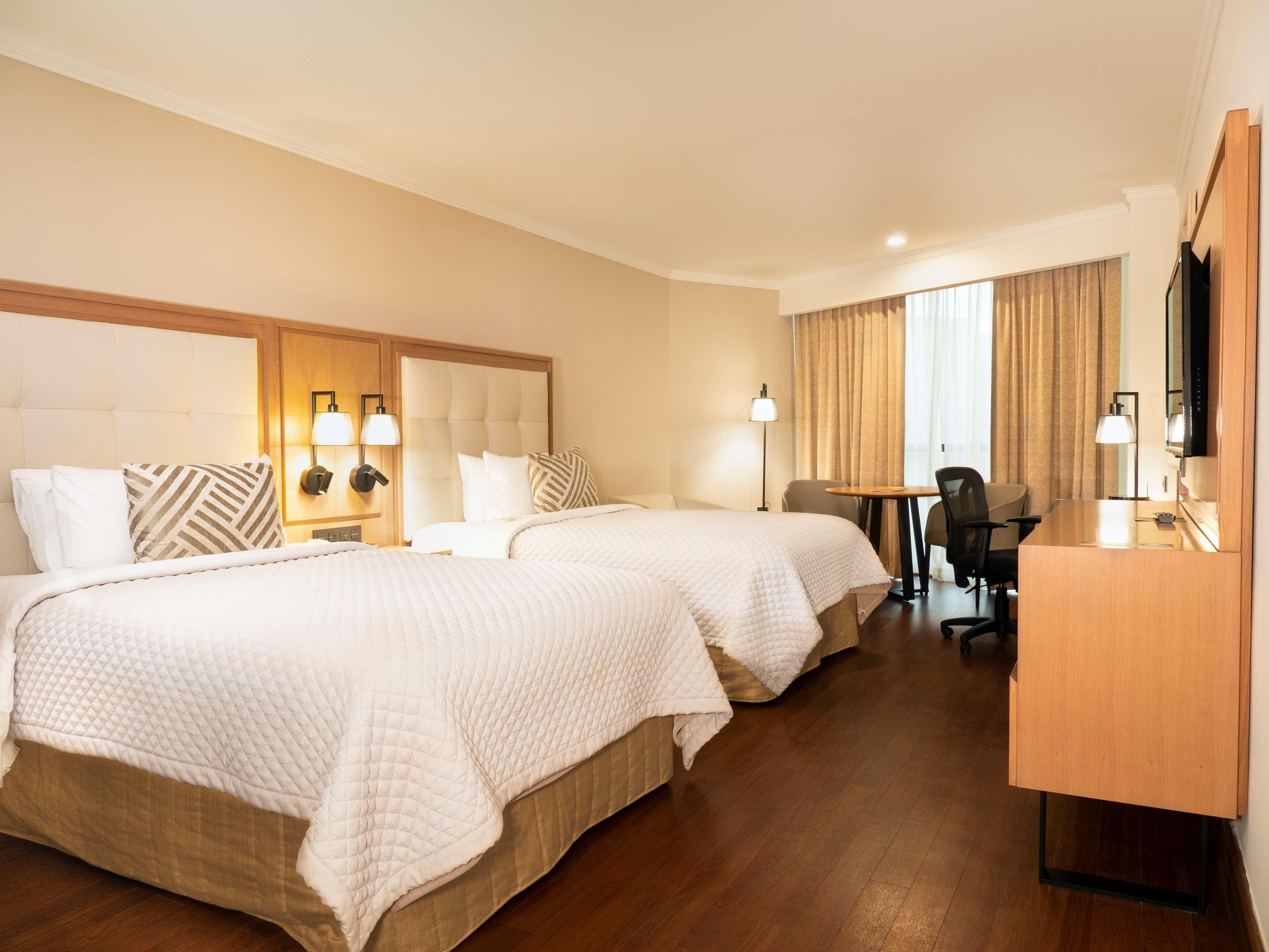 Twin Two Double Beds