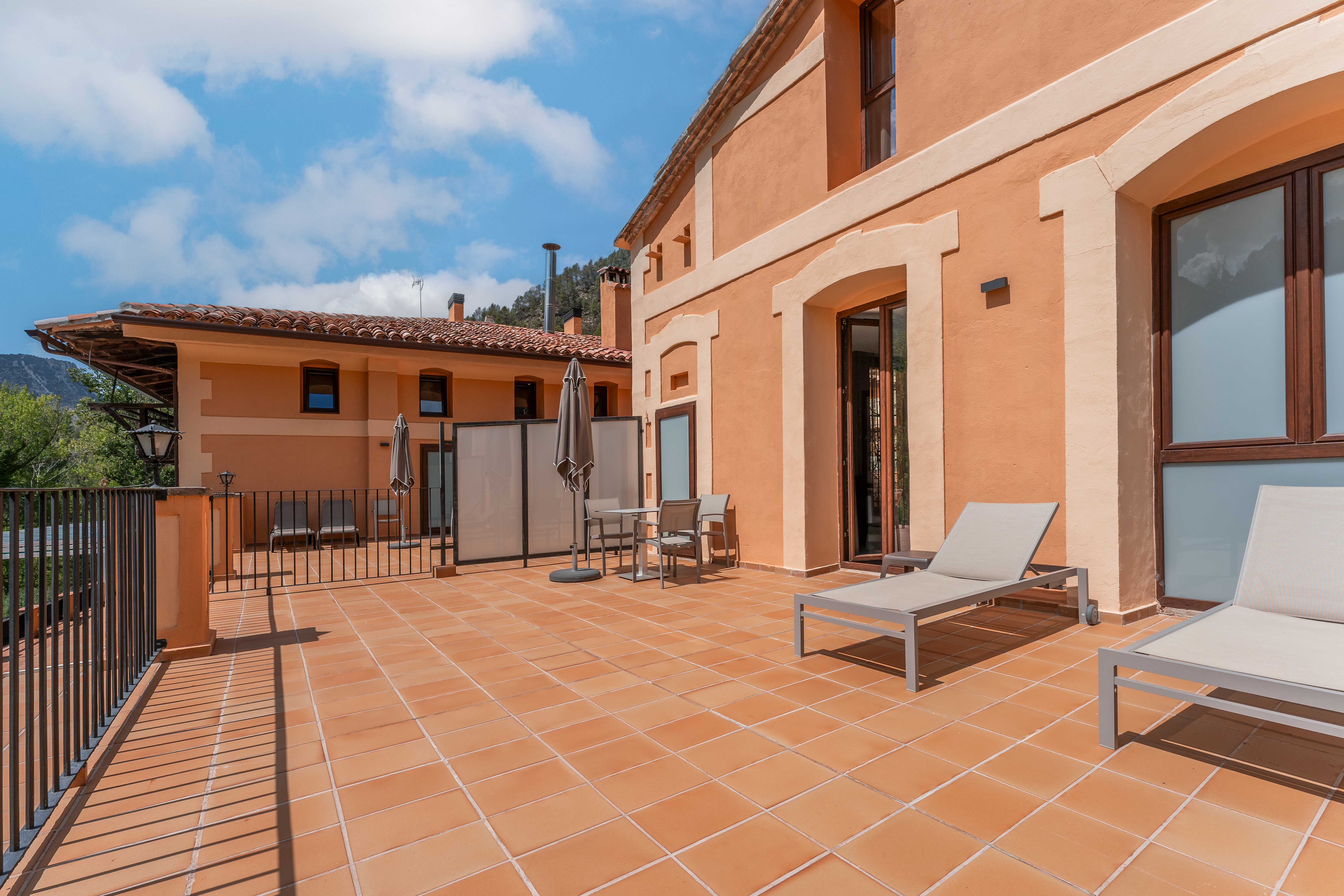 Family Room with Terrace