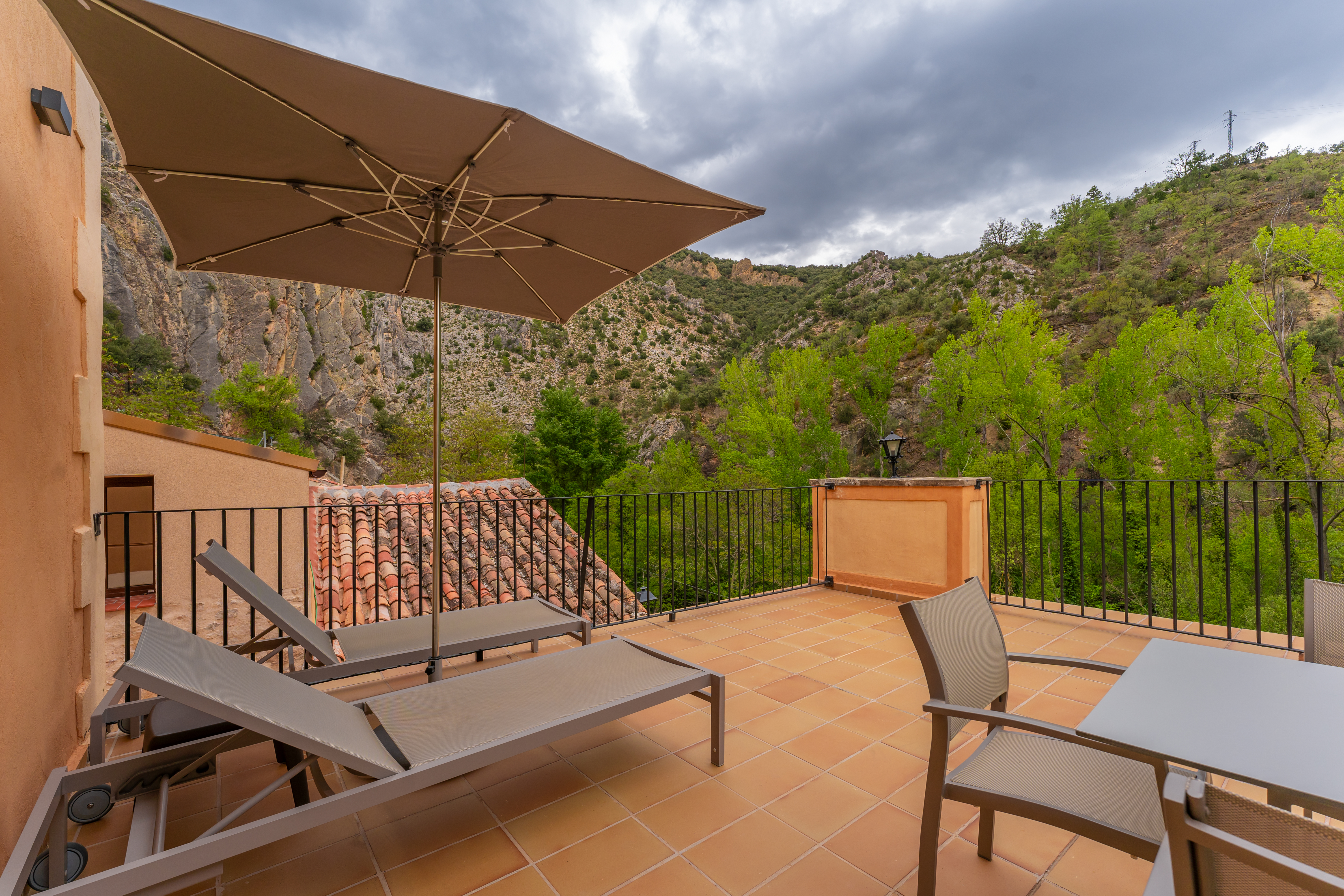 Family Room with Terrace