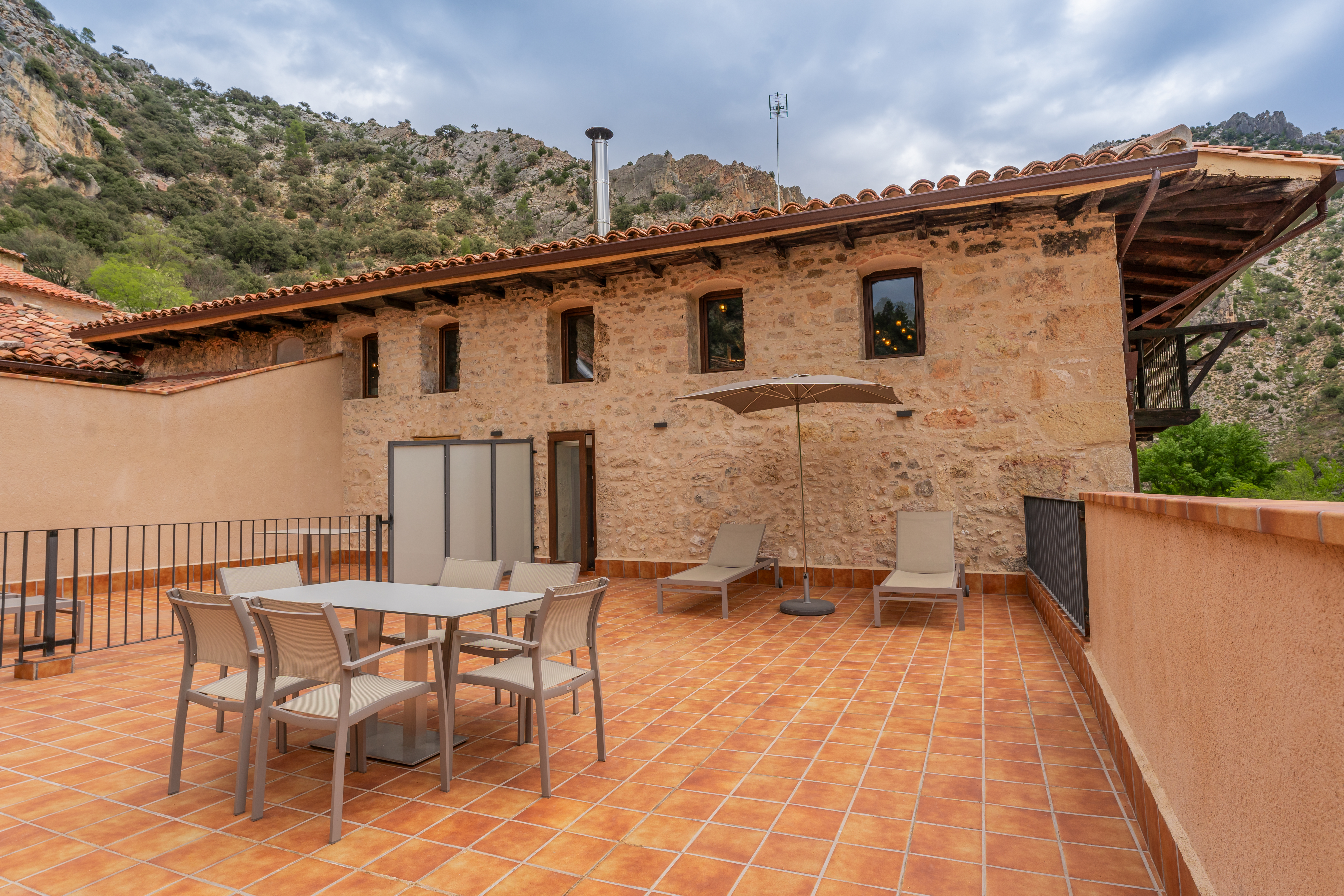 Family Room with Terrace